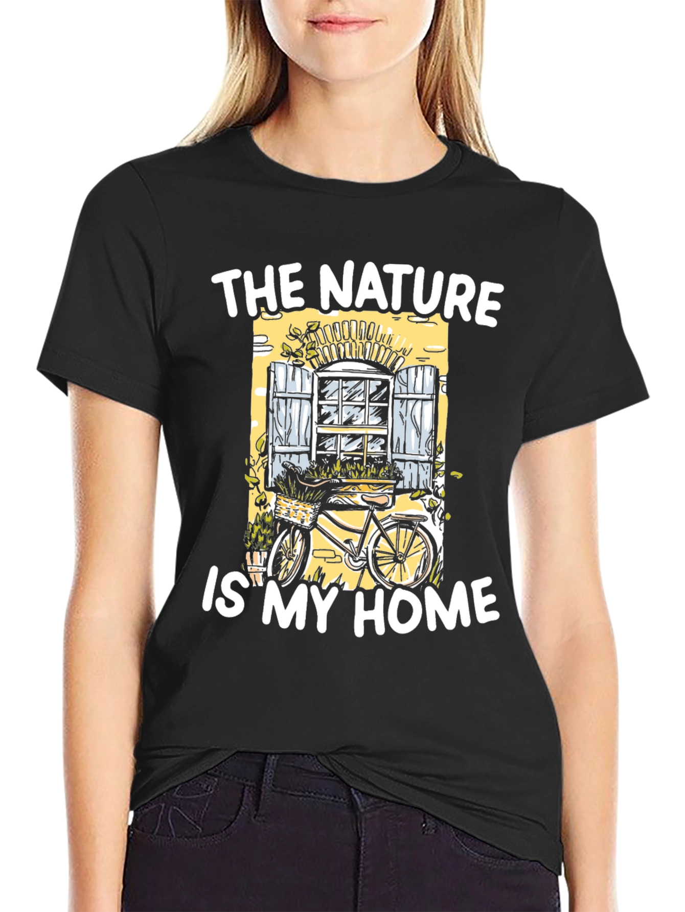 Nature is My Home Graphic T-Shirt