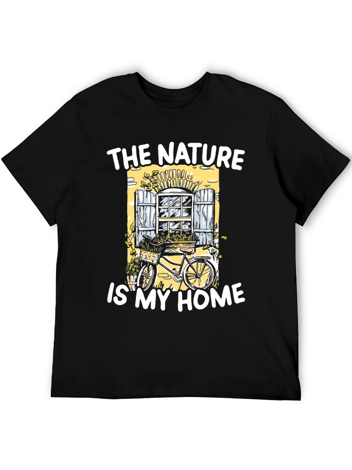 Nature is My Home Graphic T-Shirt