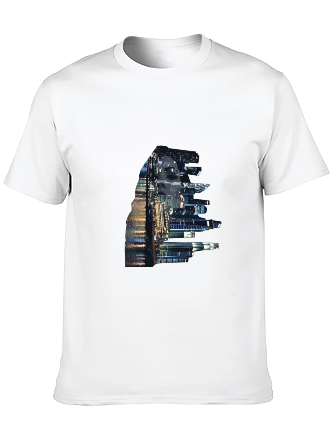 Urban Nightscape Tee - City Lights Design