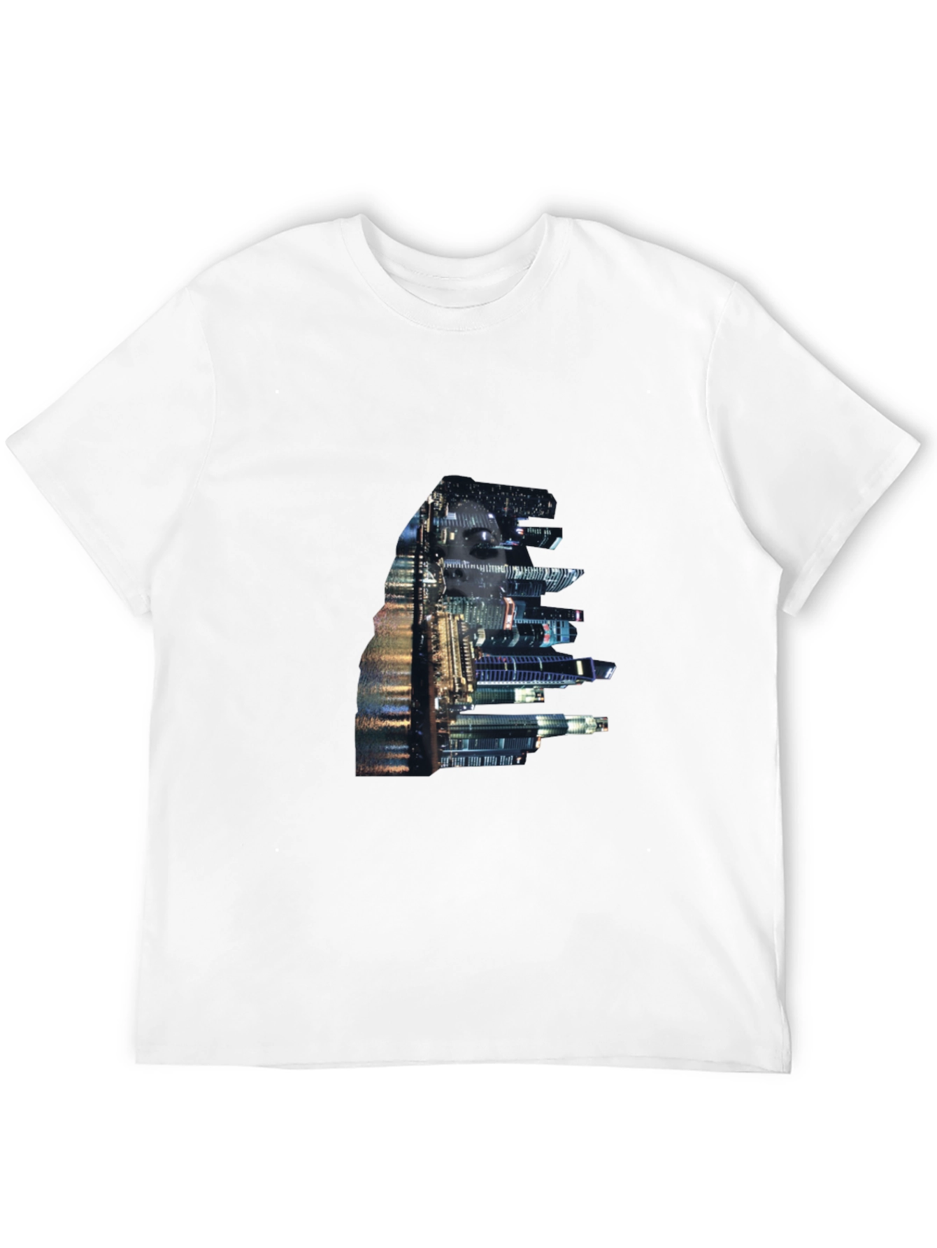 Urban Nightscape Tee - City Lights Design