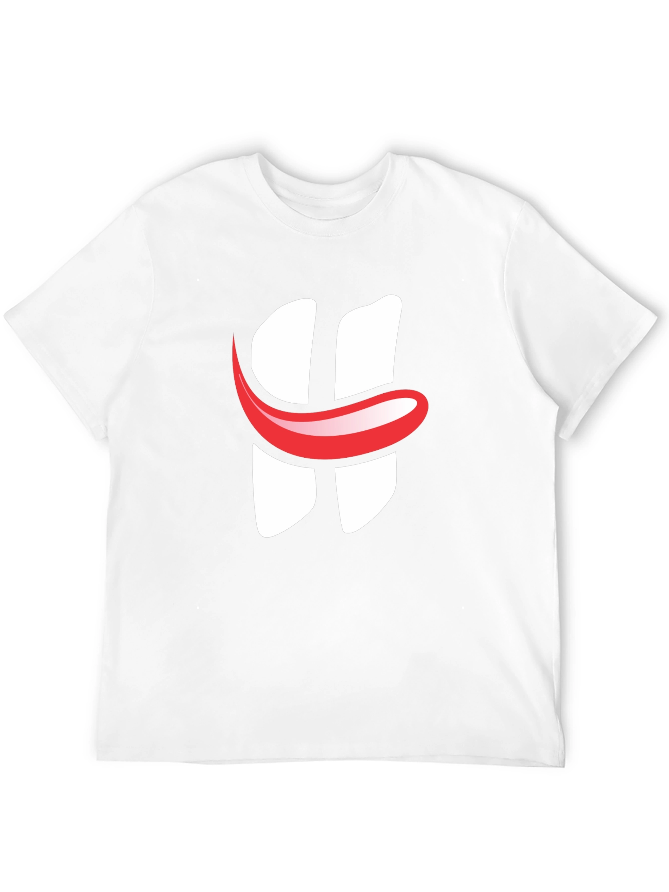 Black Graphic Tee - Smile H