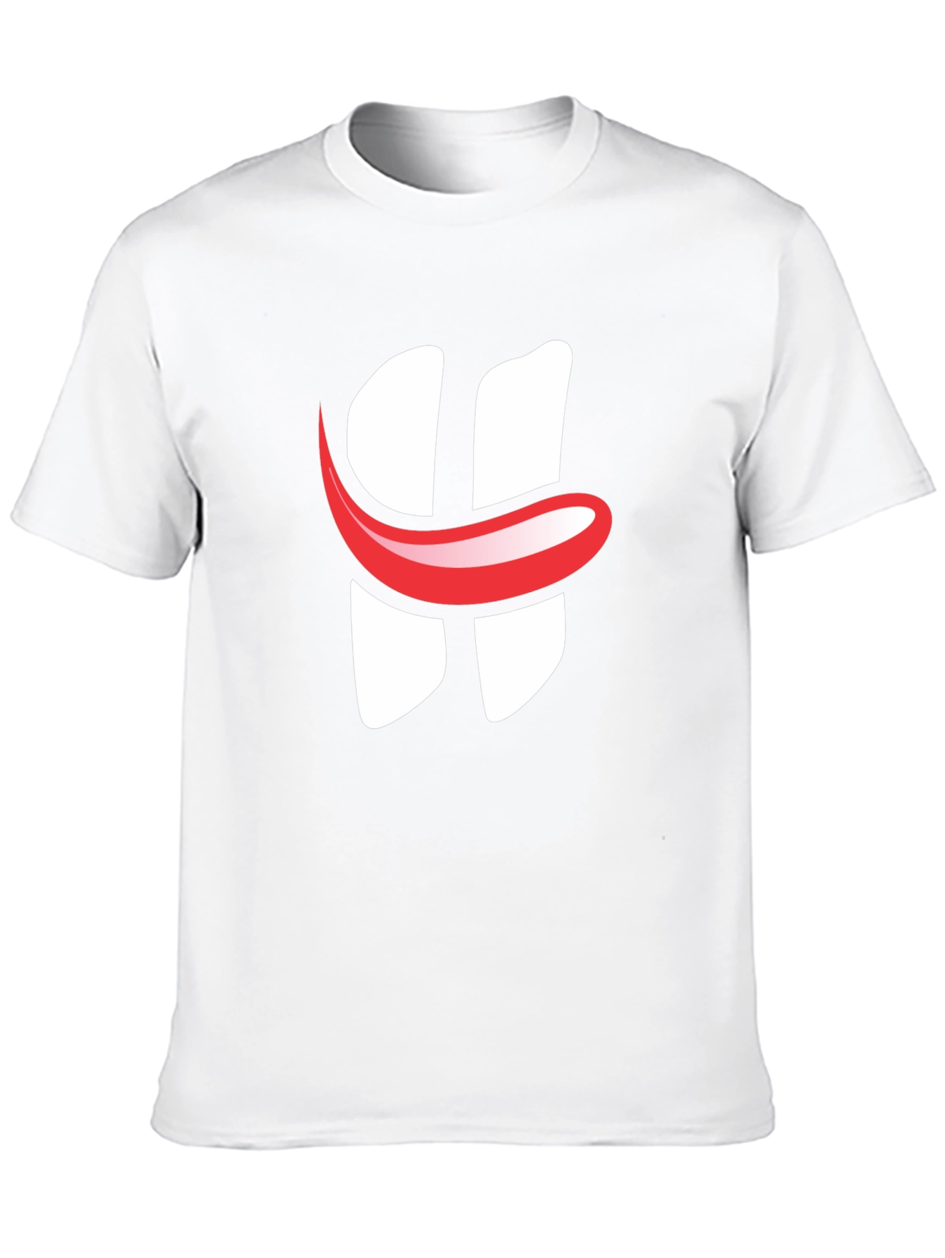 Black Graphic Tee - Smile H