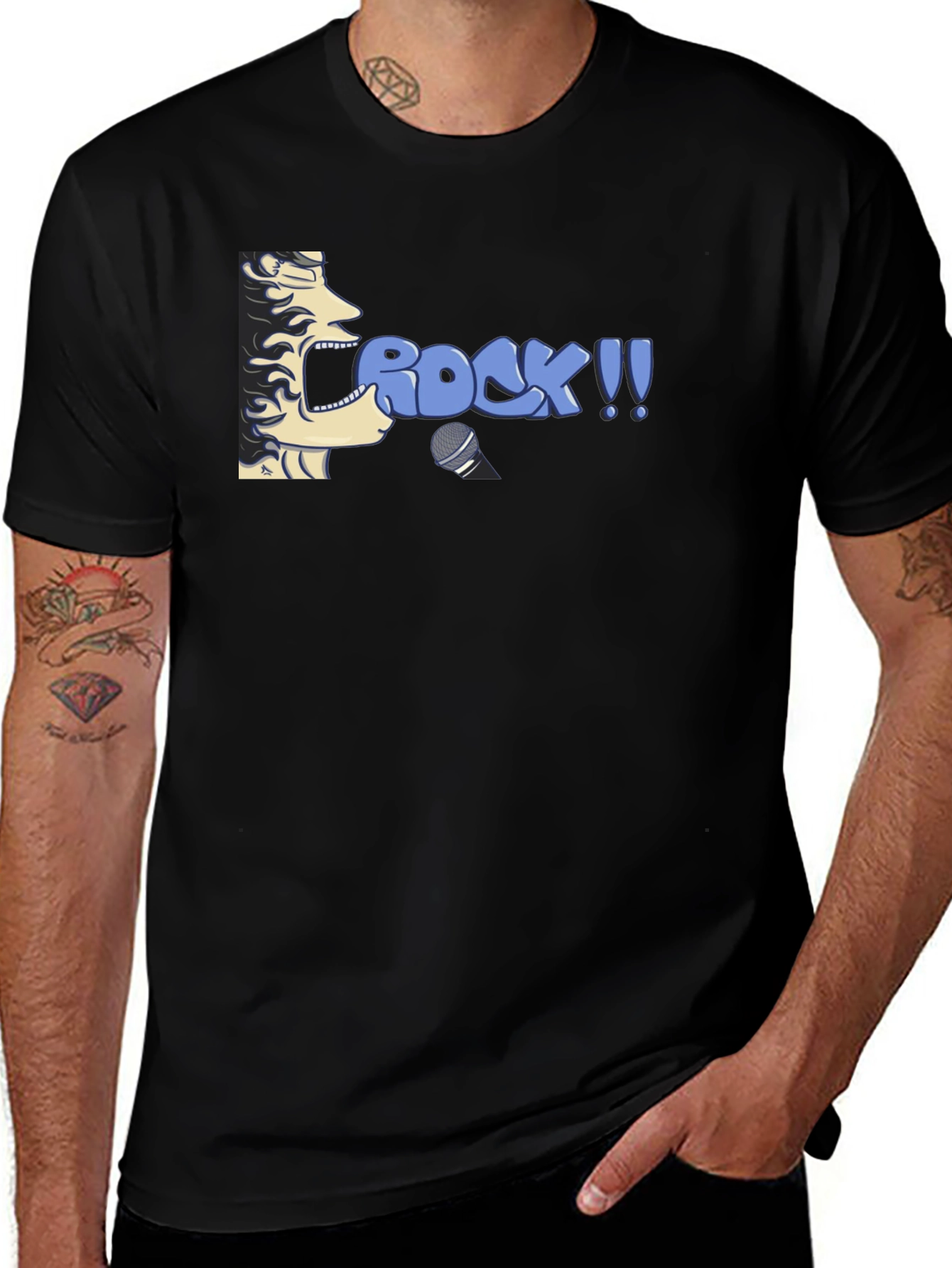 Rock Graphic Tee - Loud Style!