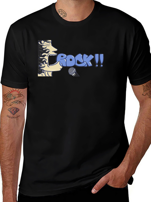 Rock Graphic Tee - Loud Style!