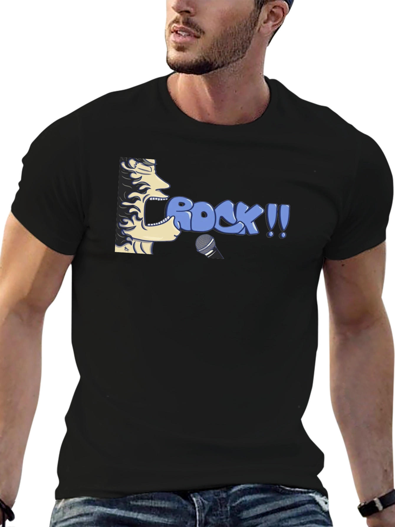 Rock Graphic Tee - Loud Style!
