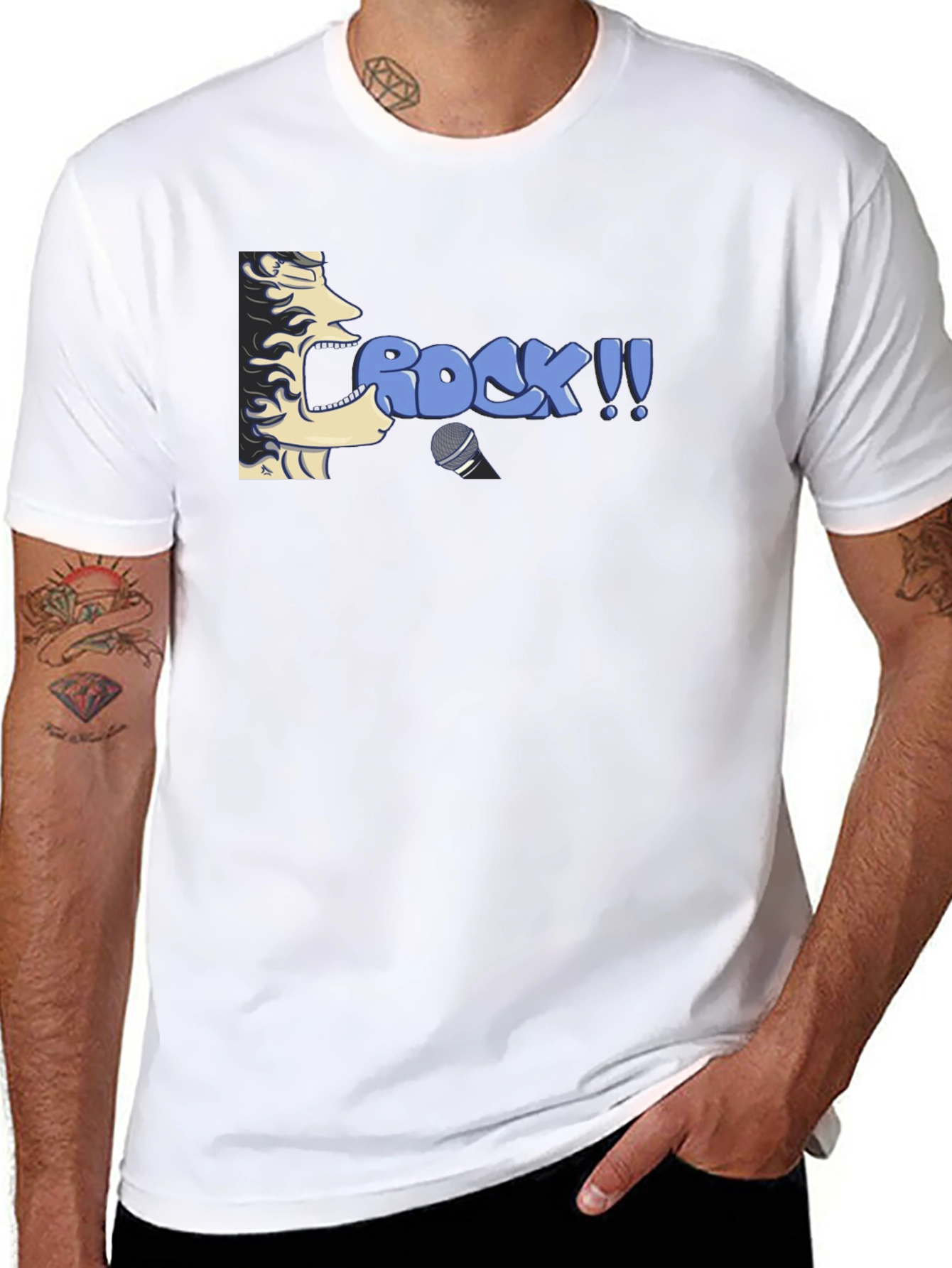 Rock Graphic Tee - Loud Style!