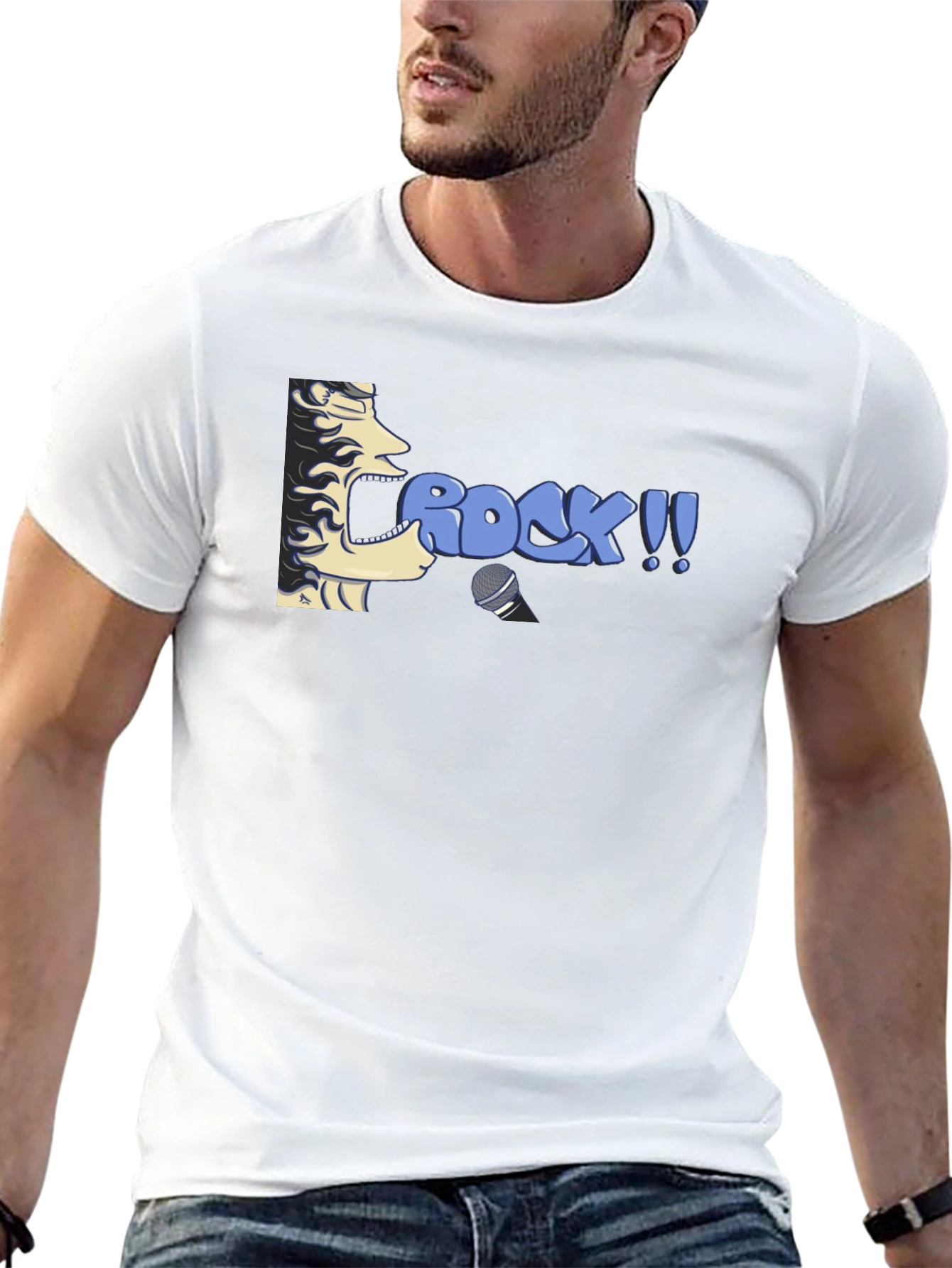 Rock Graphic Tee - Loud Style!