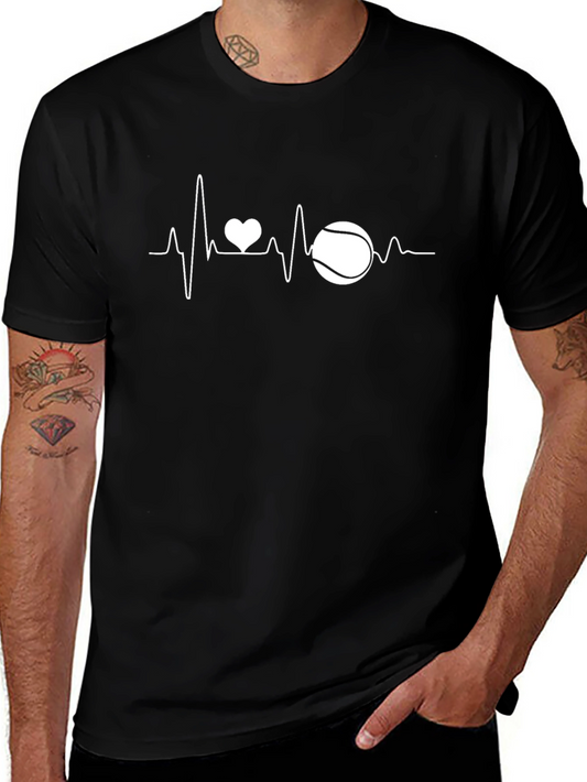Heartbeat Tennis T-Shirt - Love of the Game!