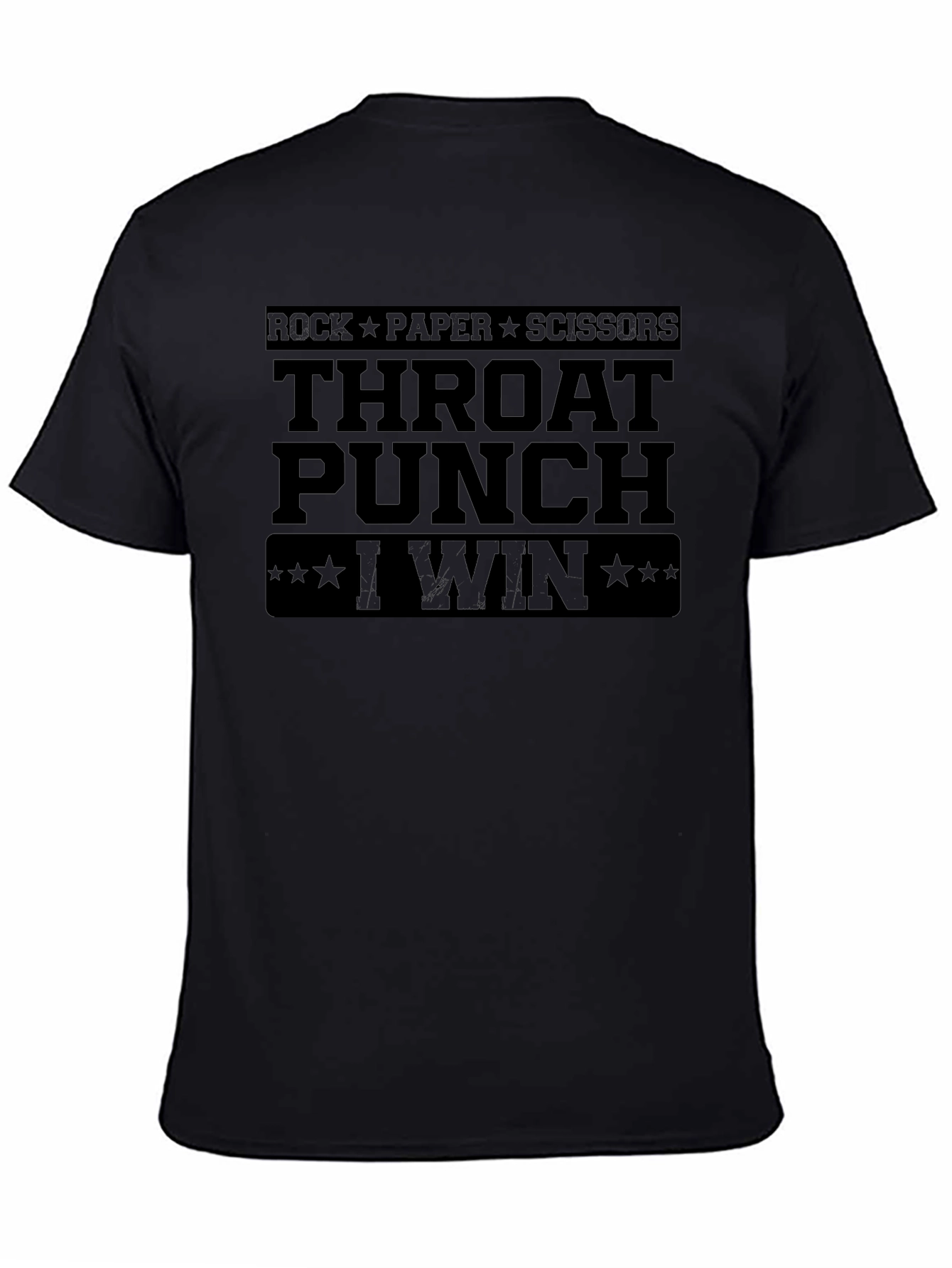 Rock Paper Scissors Throat Punch T-Shirt