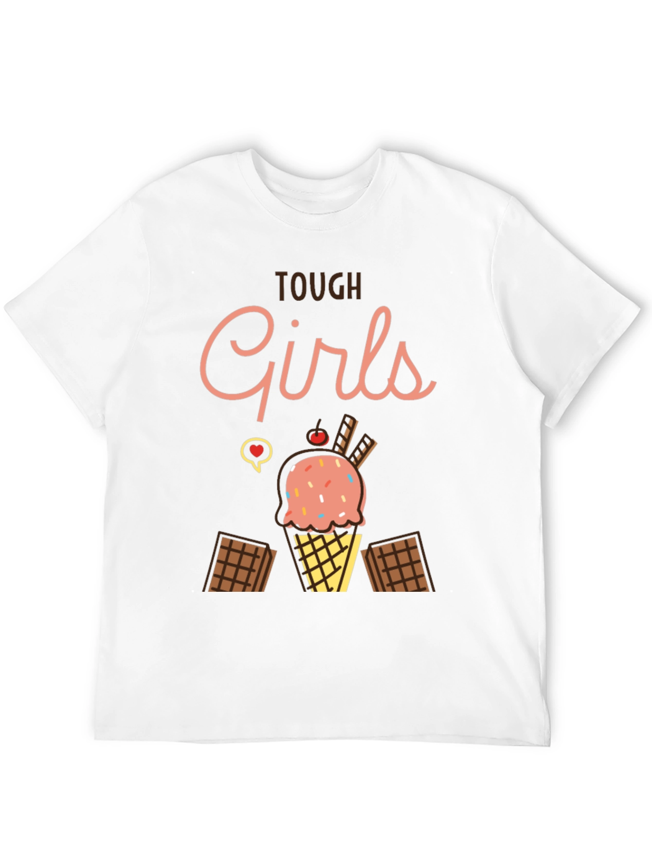 Tough Girls Ice Cream Graphic Tee