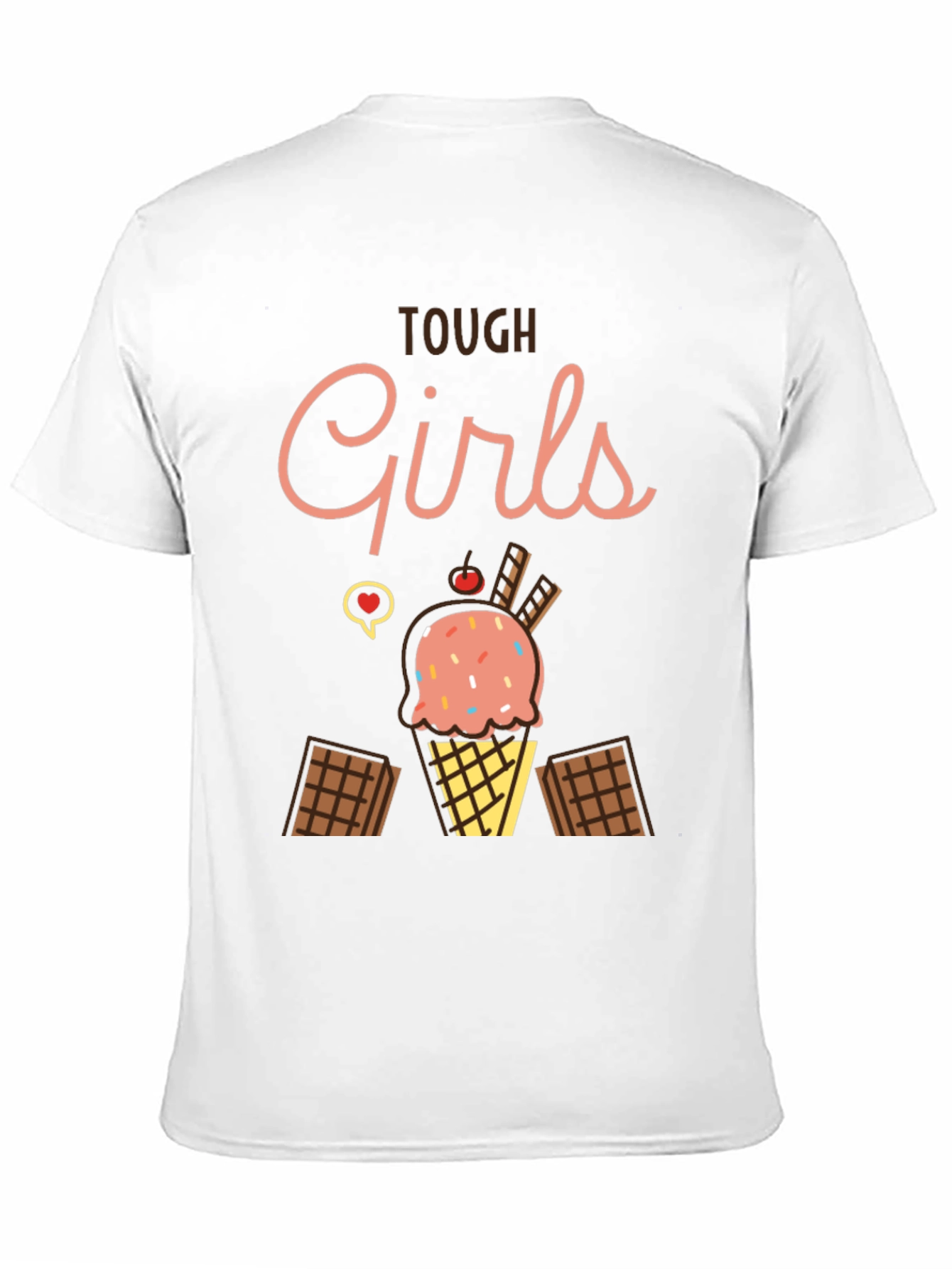 Tough Girls Ice Cream Graphic Tee