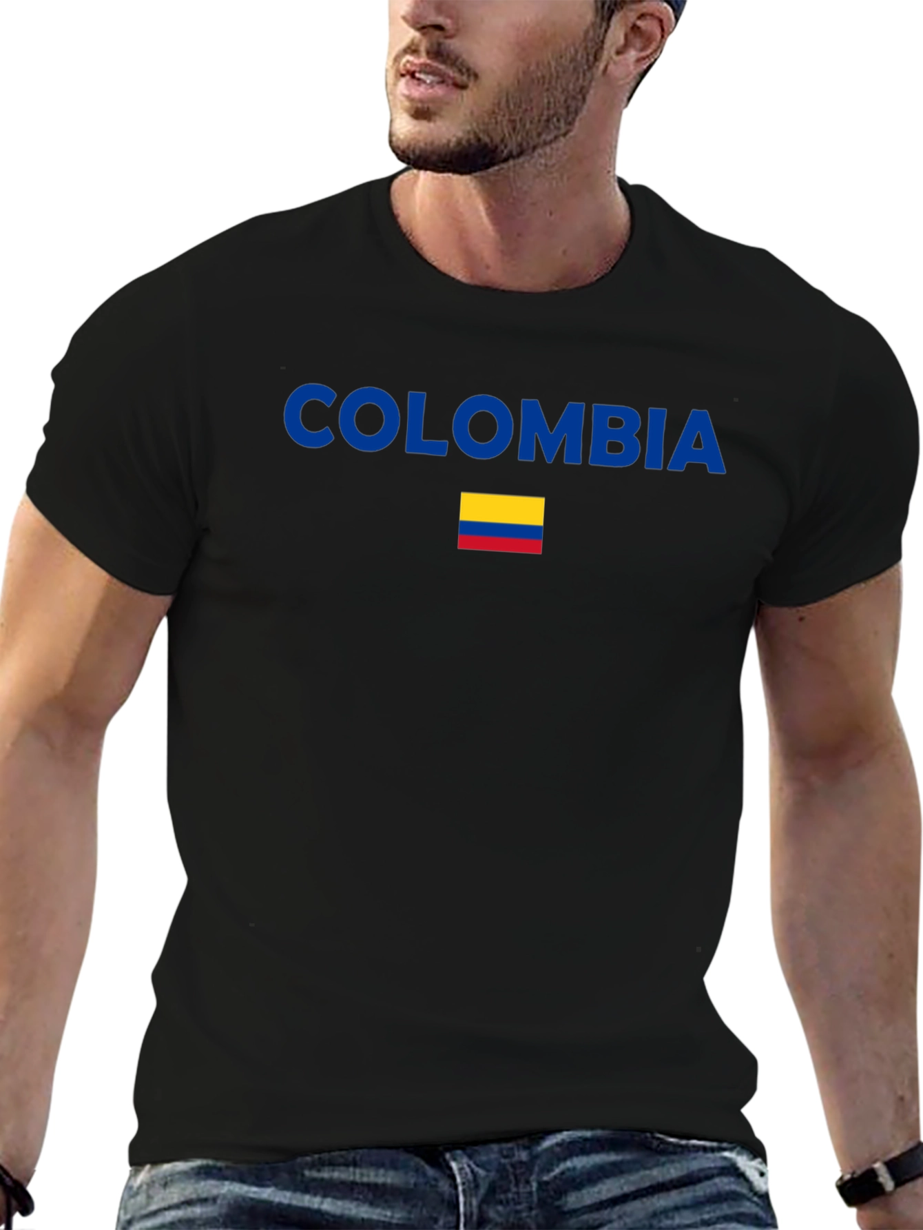 Colombia Flag Graphic T-Shirt