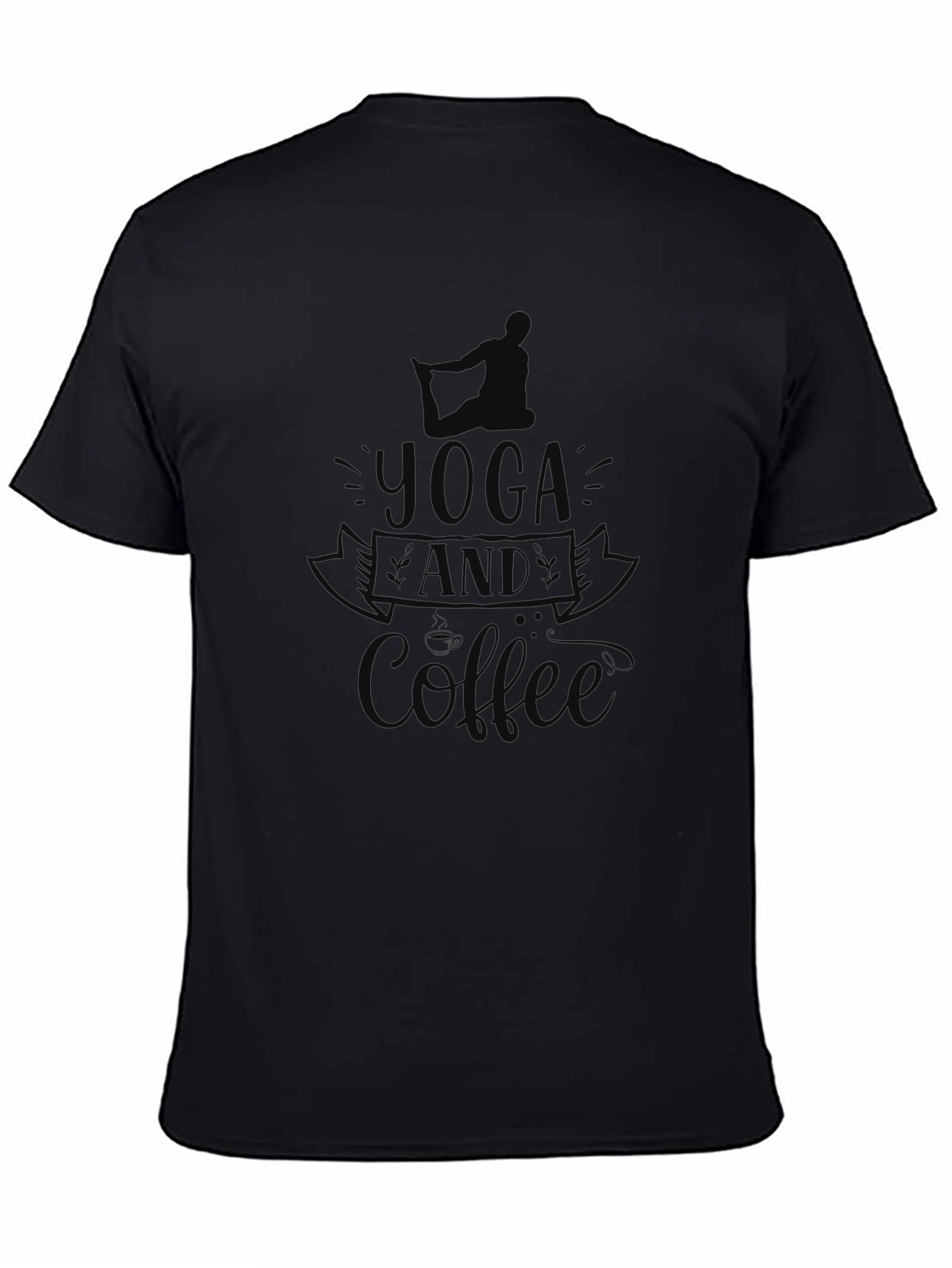 Yoga and Coffee Graphic Tee