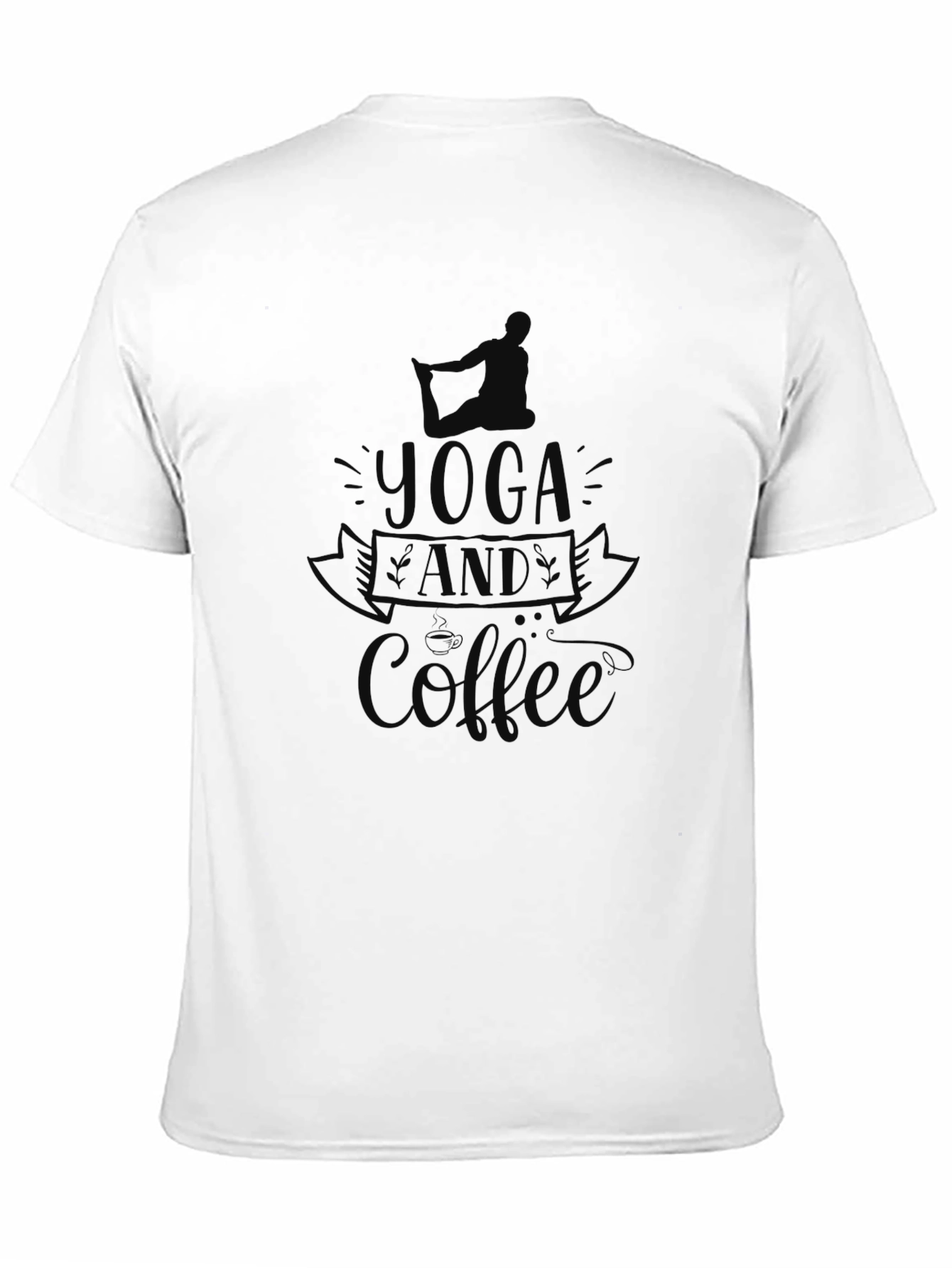 Yoga and Coffee Graphic Tee