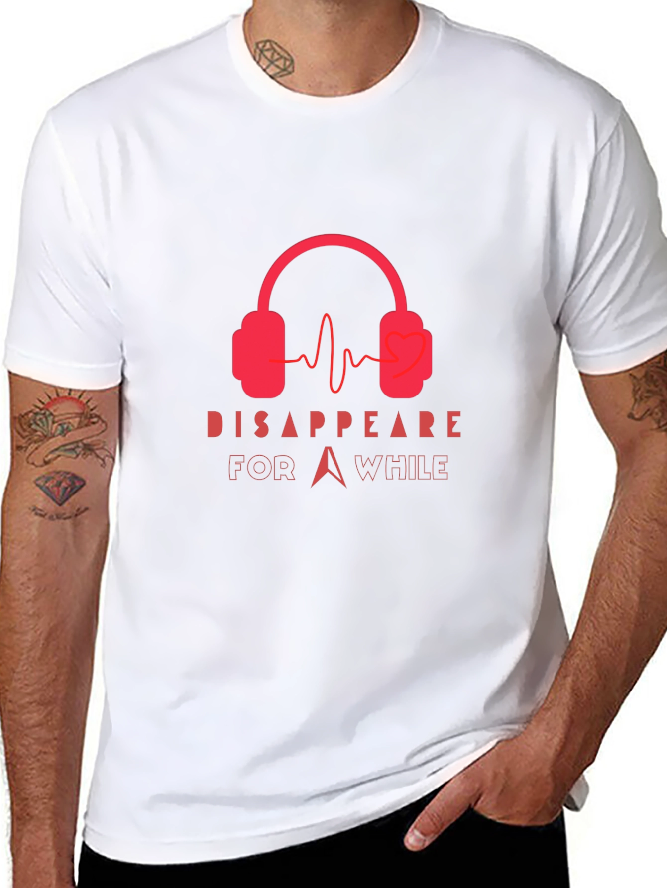 Disappear for a While Graphic Tee