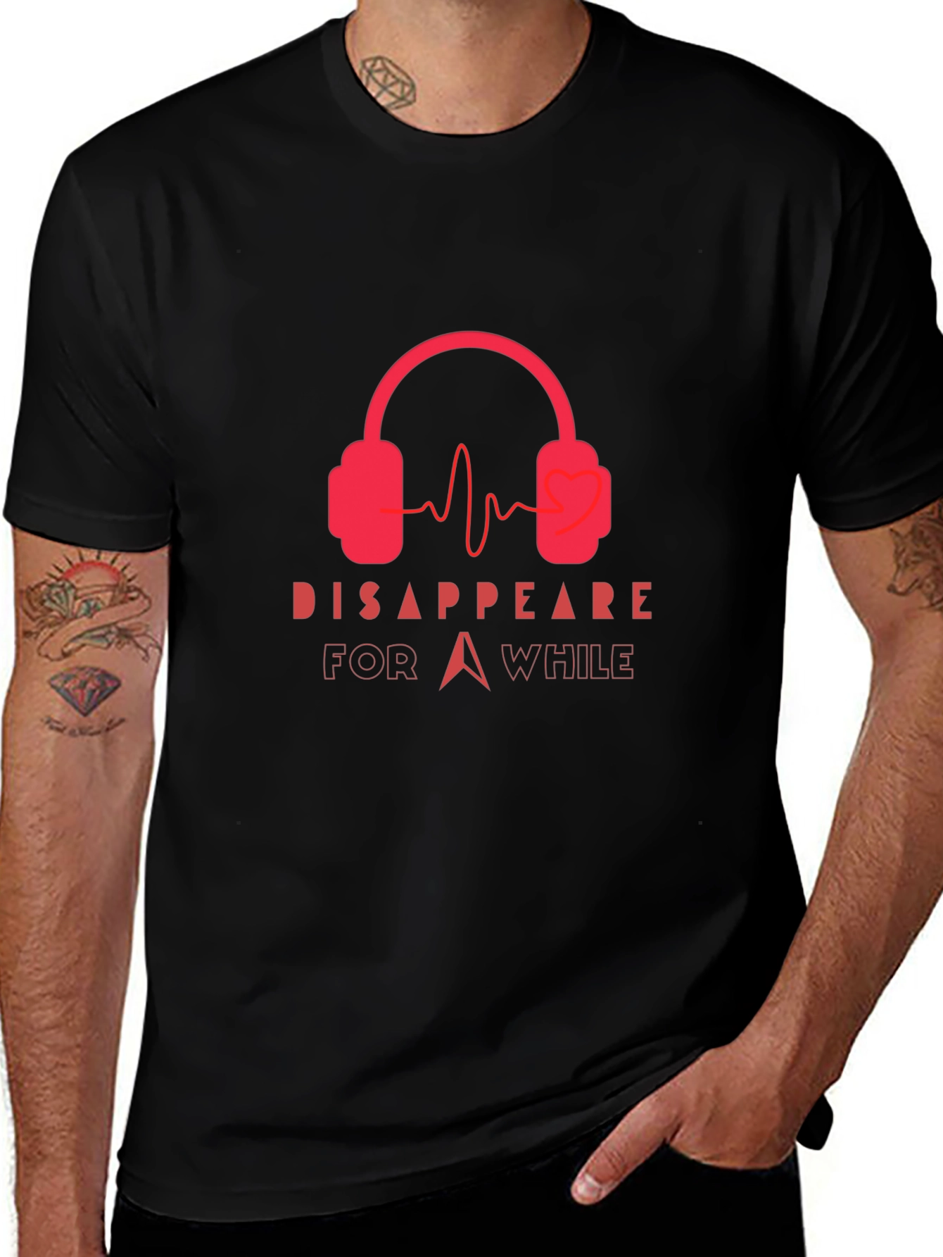 Disappear for a While Graphic Tee