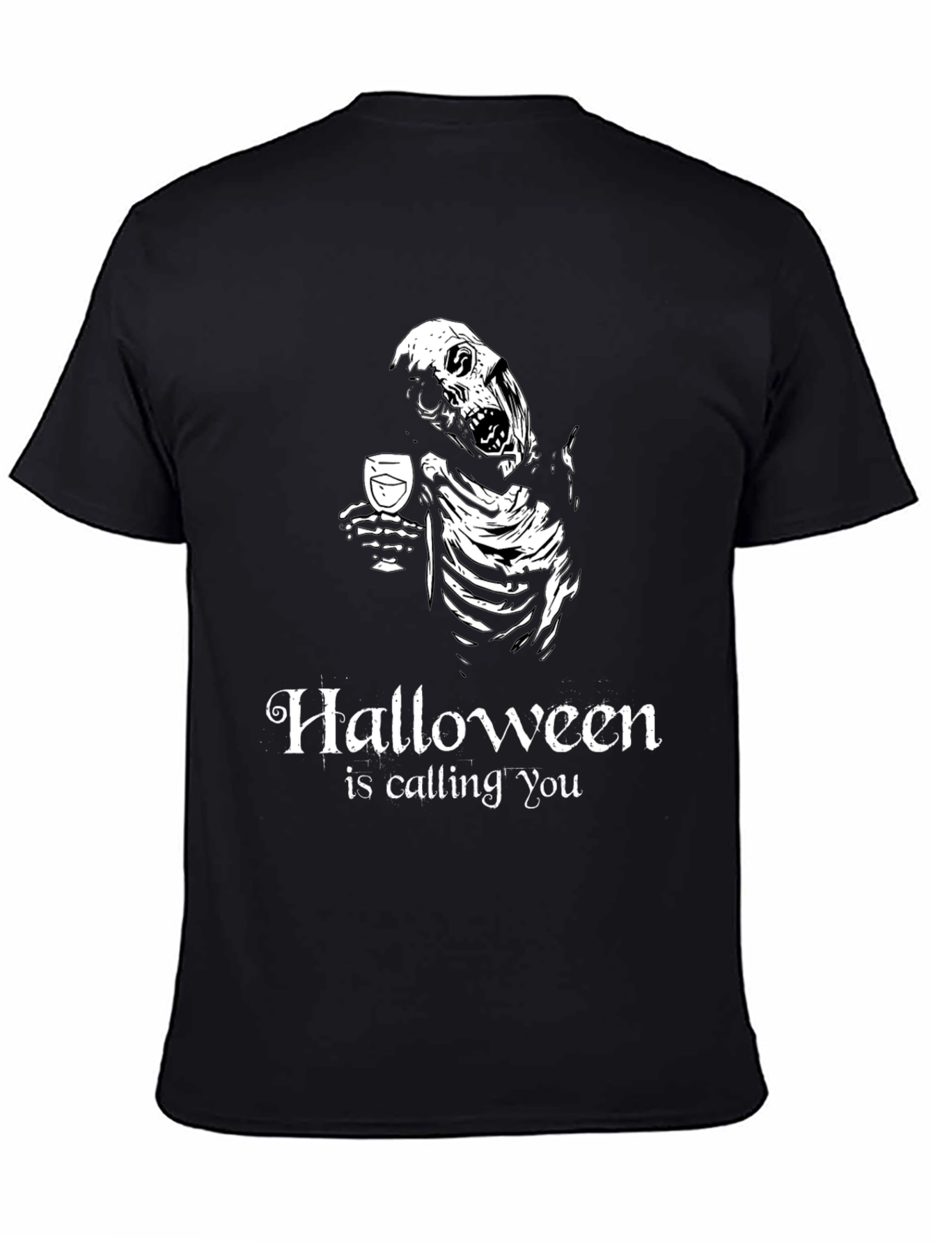 Halloween is Calling You - Skeleton T-Shirt