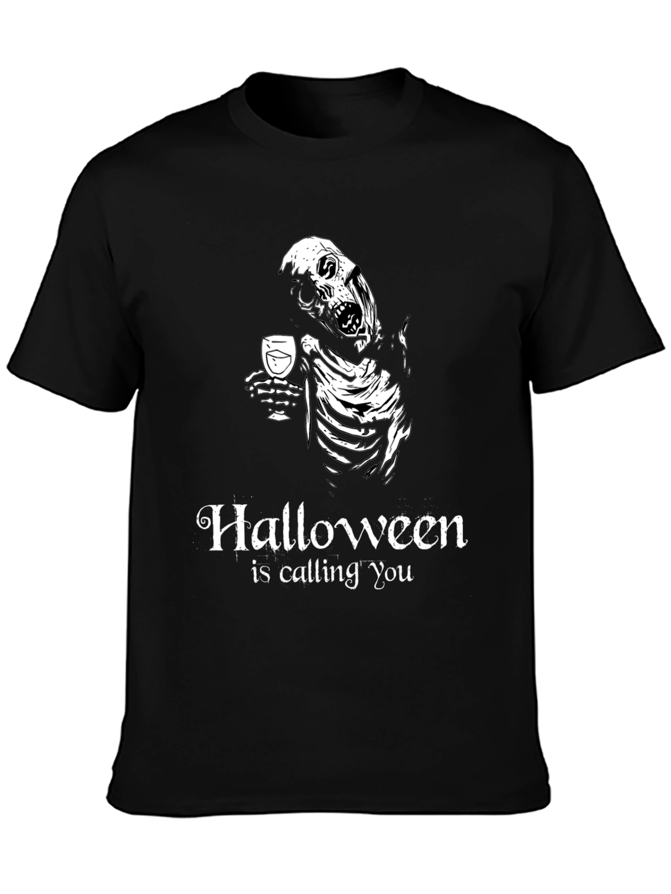 Halloween is Calling You - Skeleton T-Shirt