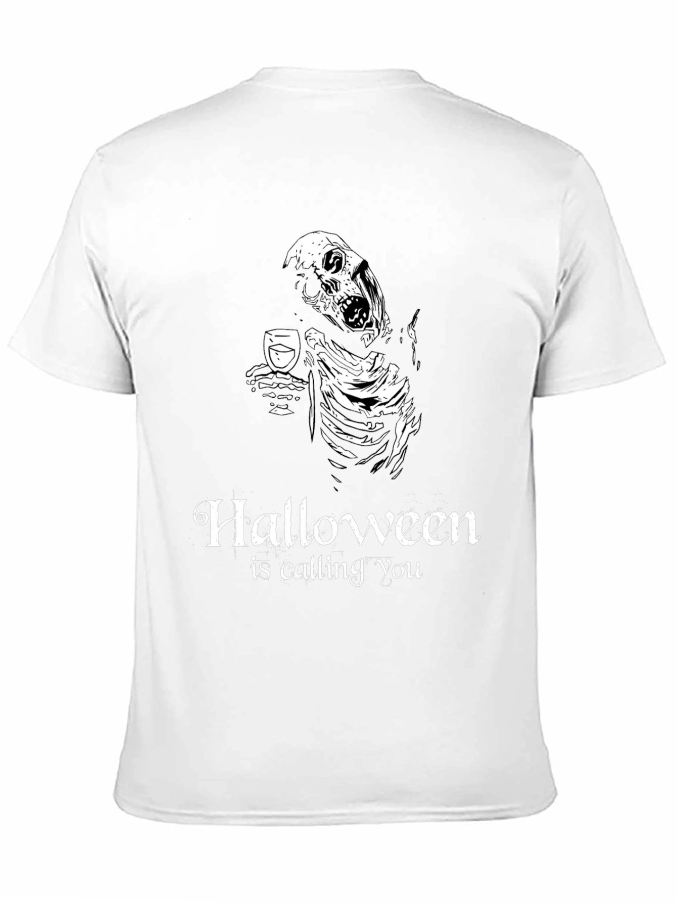 Halloween is Calling You - Skeleton T-Shirt