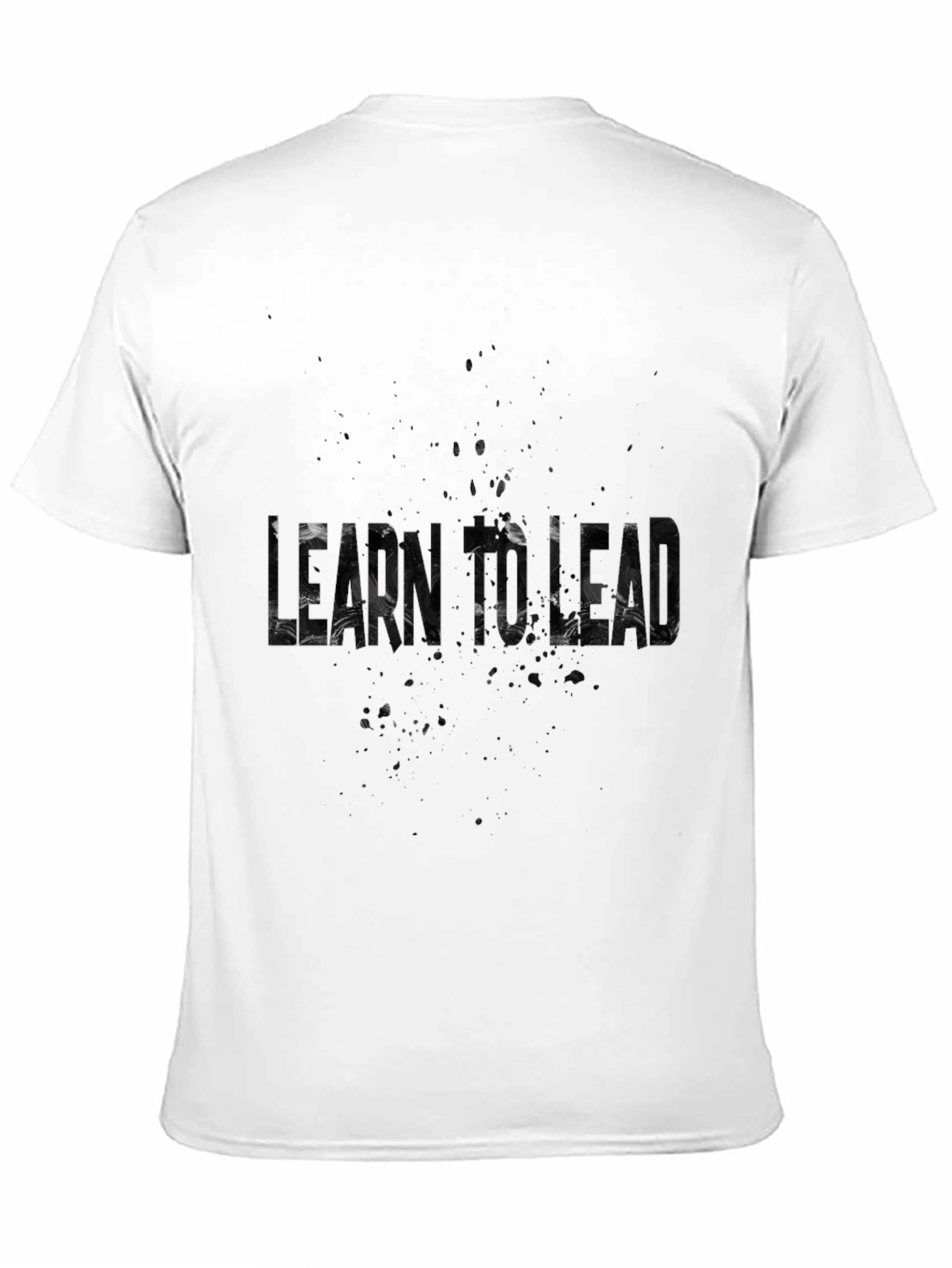 Learn Instead Graphic Tee - Black Casual Shirt