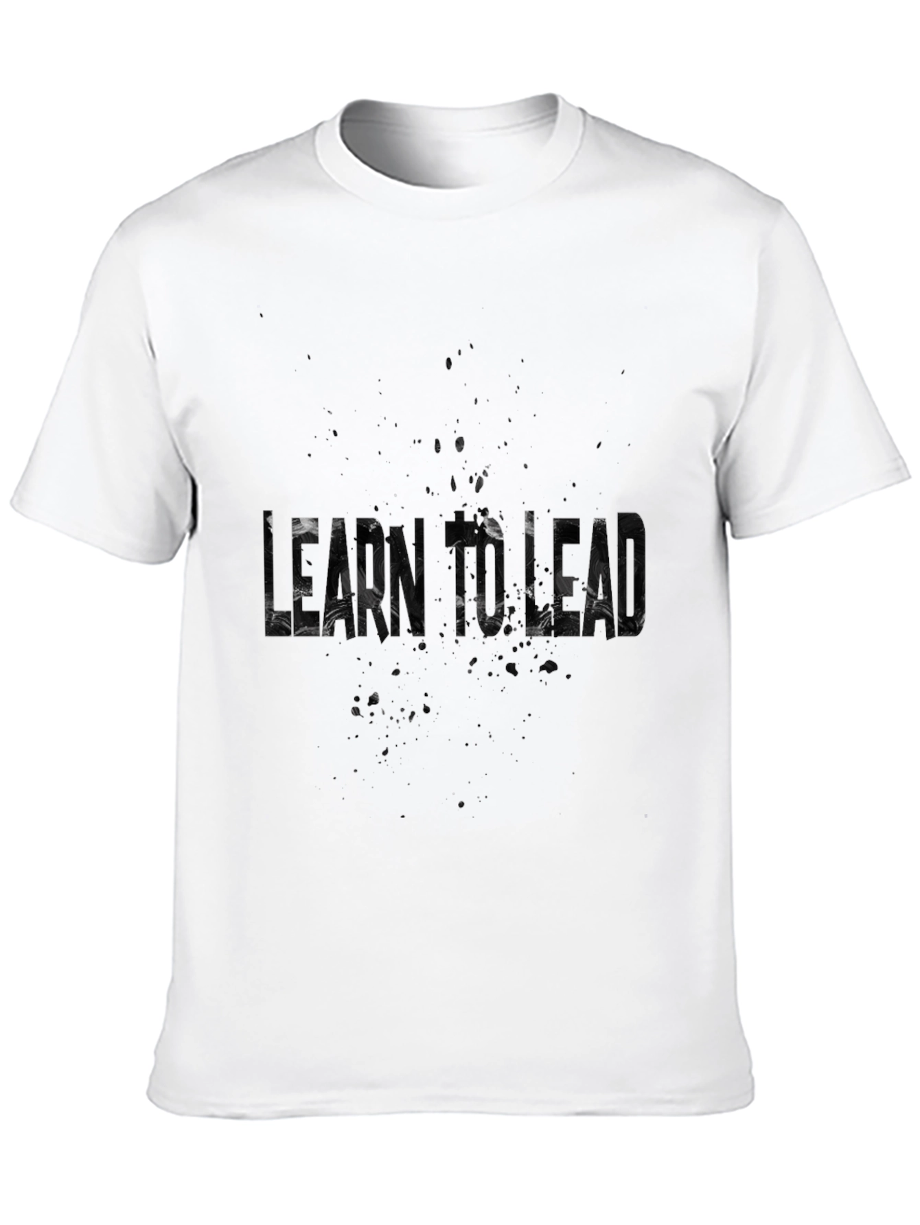 Learn Instead Graphic Tee - Black Casual Shirt