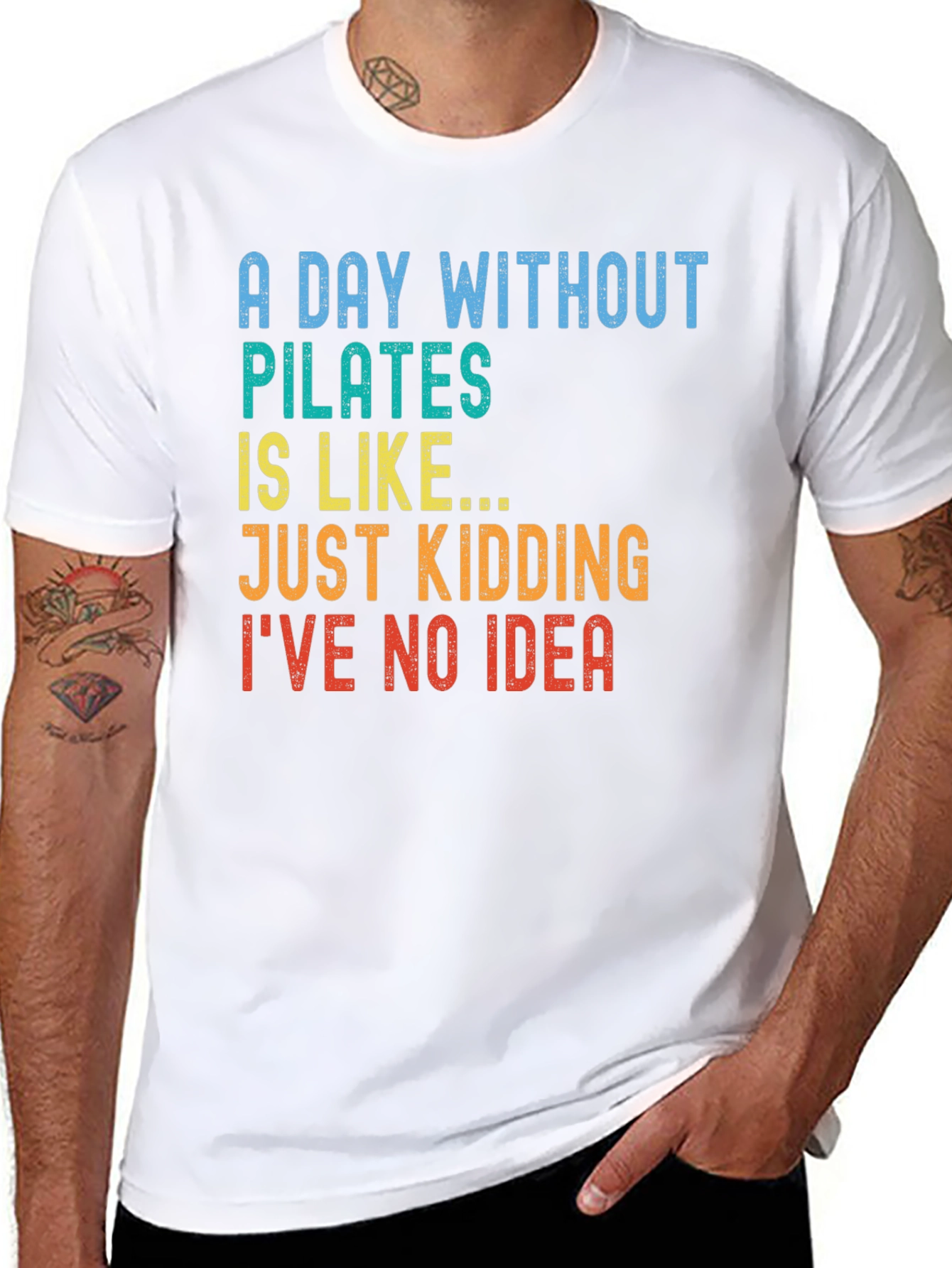 Pilates Humor T-Shirt - Funny Workout Tee