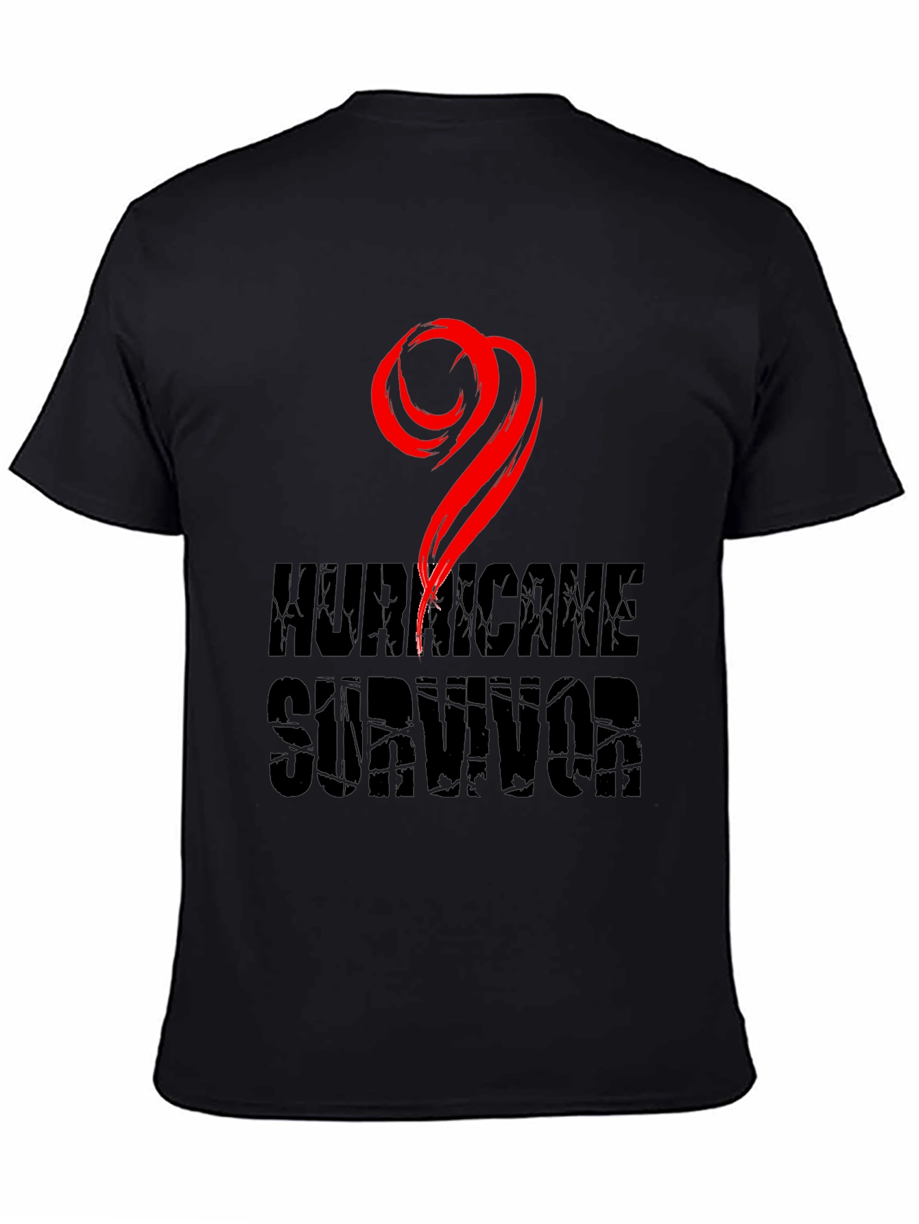 Hurricane Survivor Tee - Grunge Graphic T-Shirt
