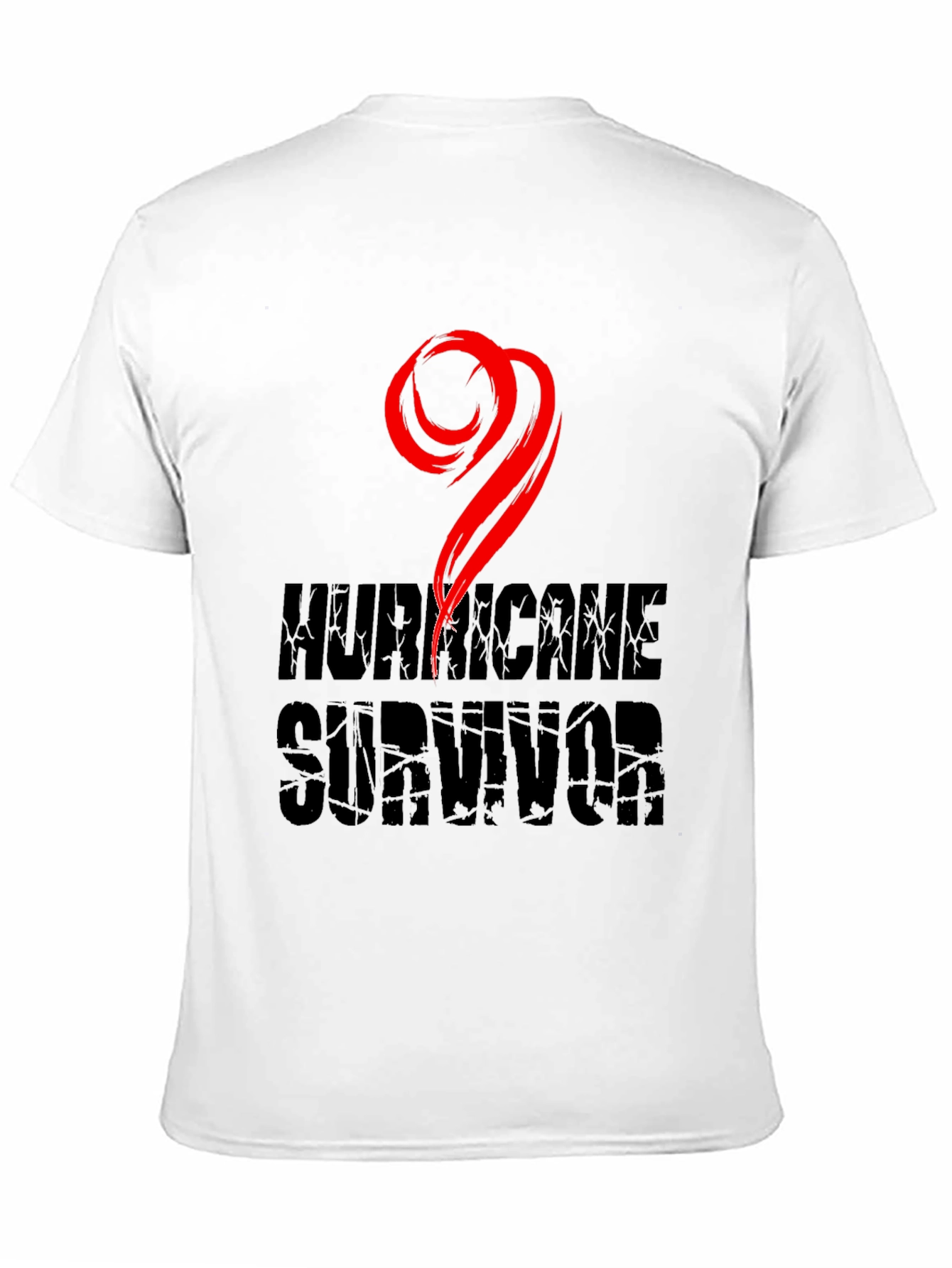 Hurricane Survivor Tee - Grunge Graphic T-Shirt