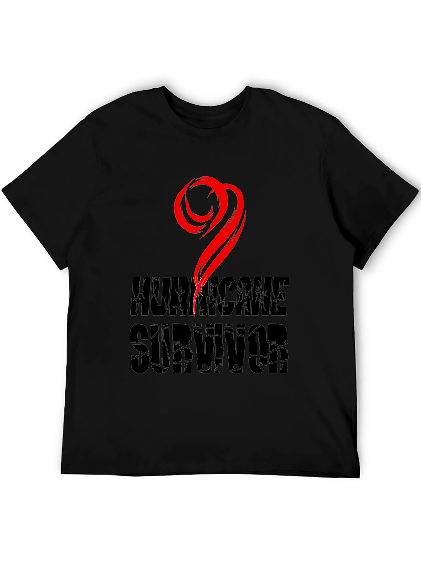 Hurricane Survivor Tee - Grunge Graphic T-Shirt
