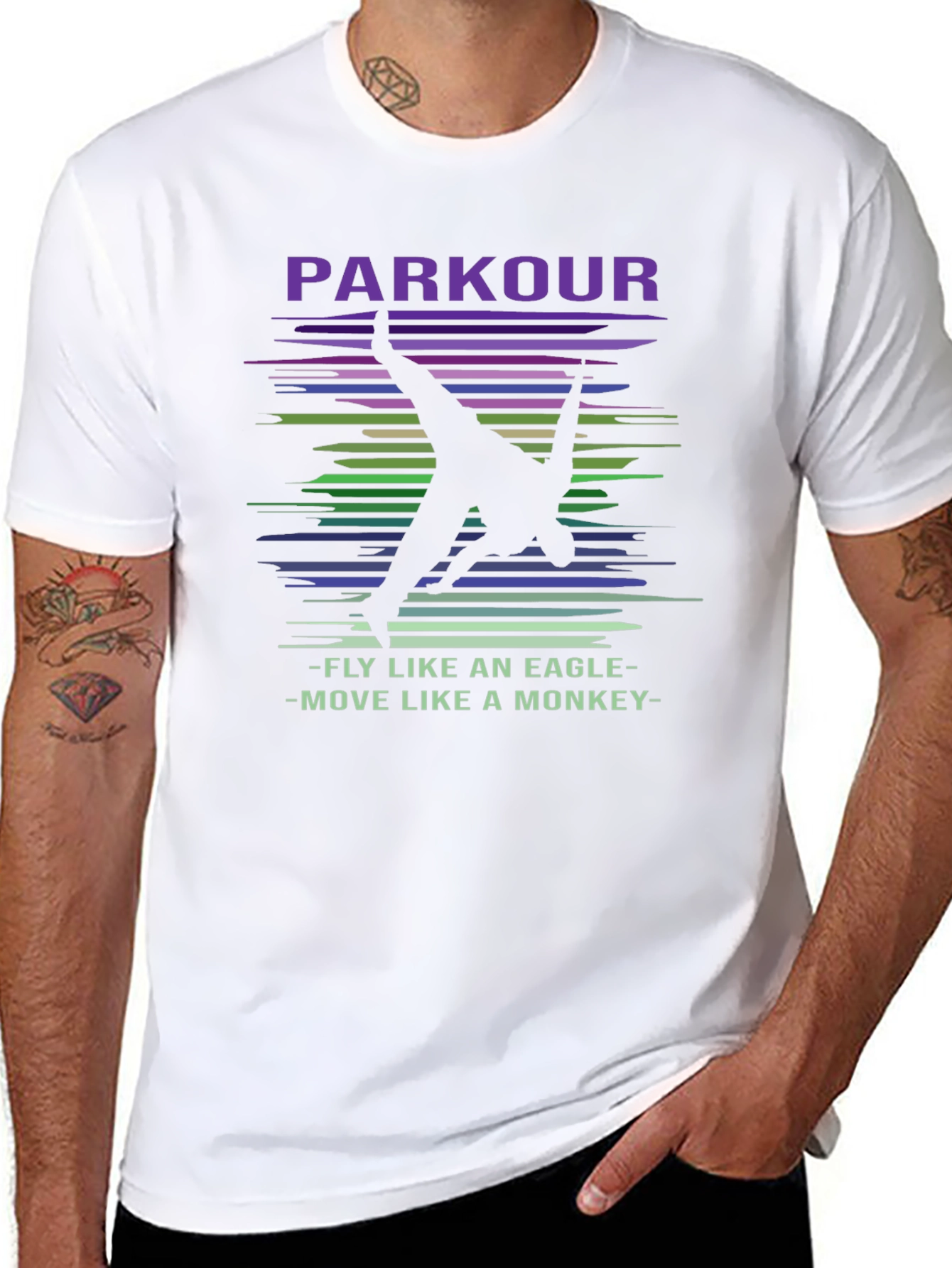 Parkour Eagle Monkey T-Shirt