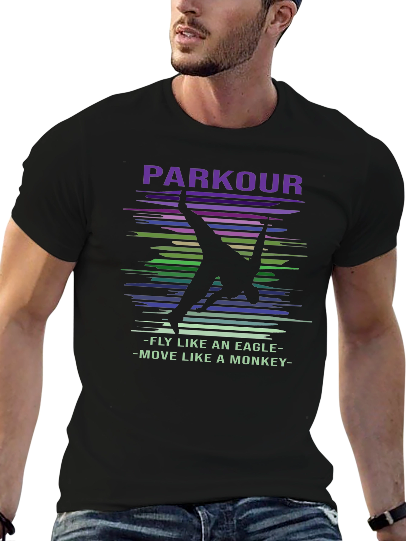 Parkour Eagle Monkey T-Shirt