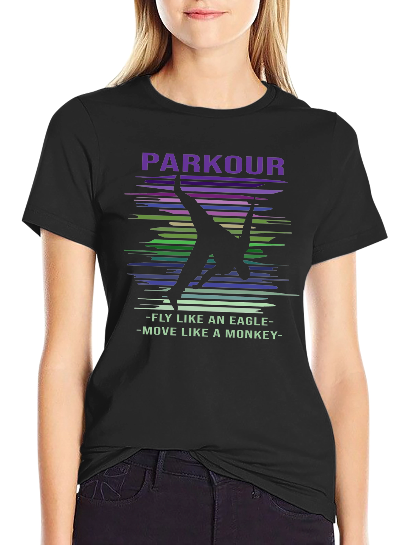 Parkour Eagle Monkey T-Shirt