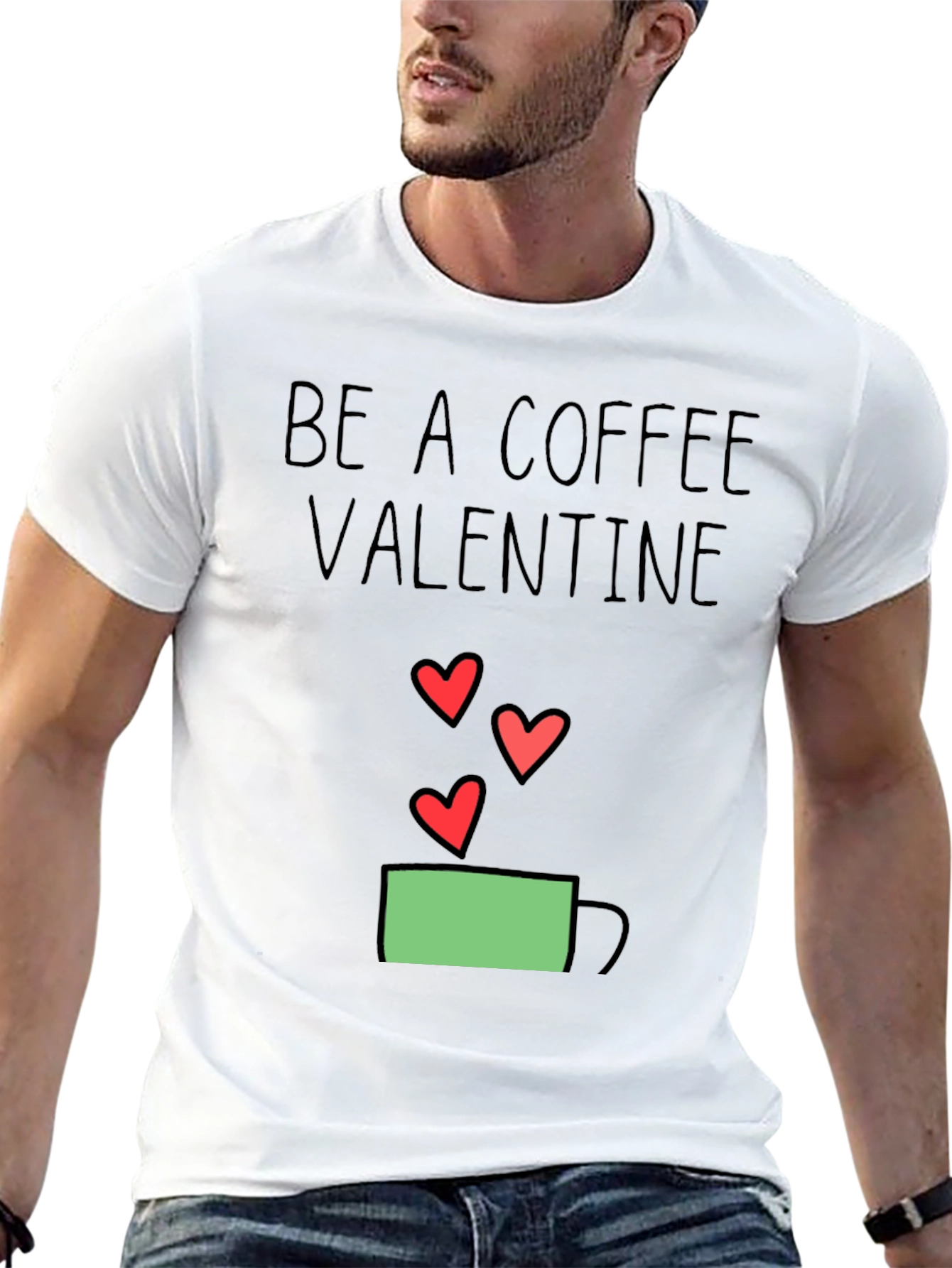 Be a Coffee Valentine Graphic Tee