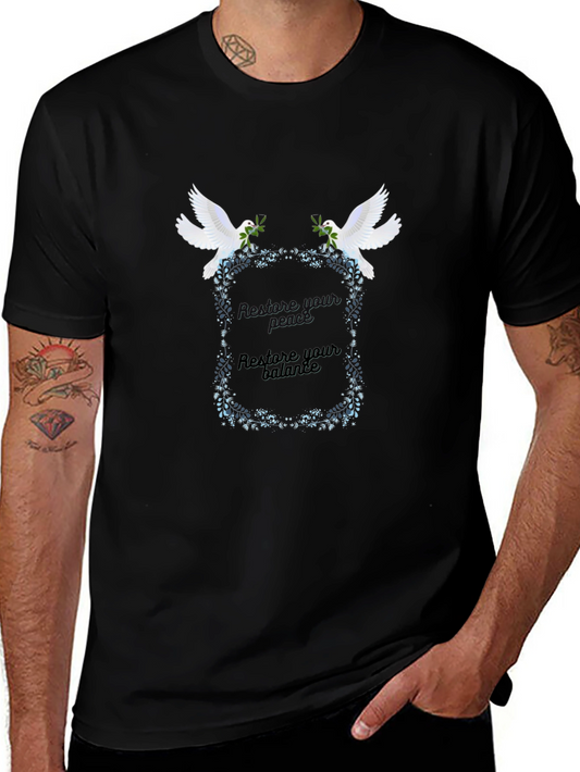 Peace & Balance Dove Graphic Tee - Unisex