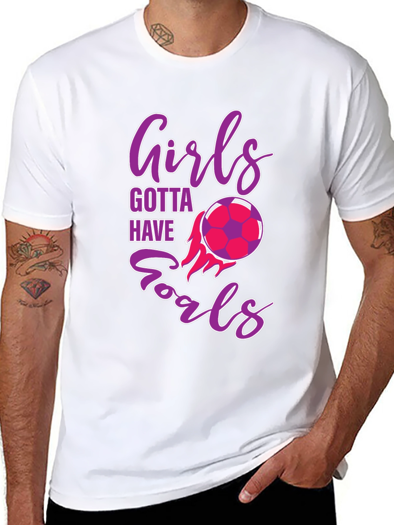 Girls Gotta Have Goals Soccer T-Shirt