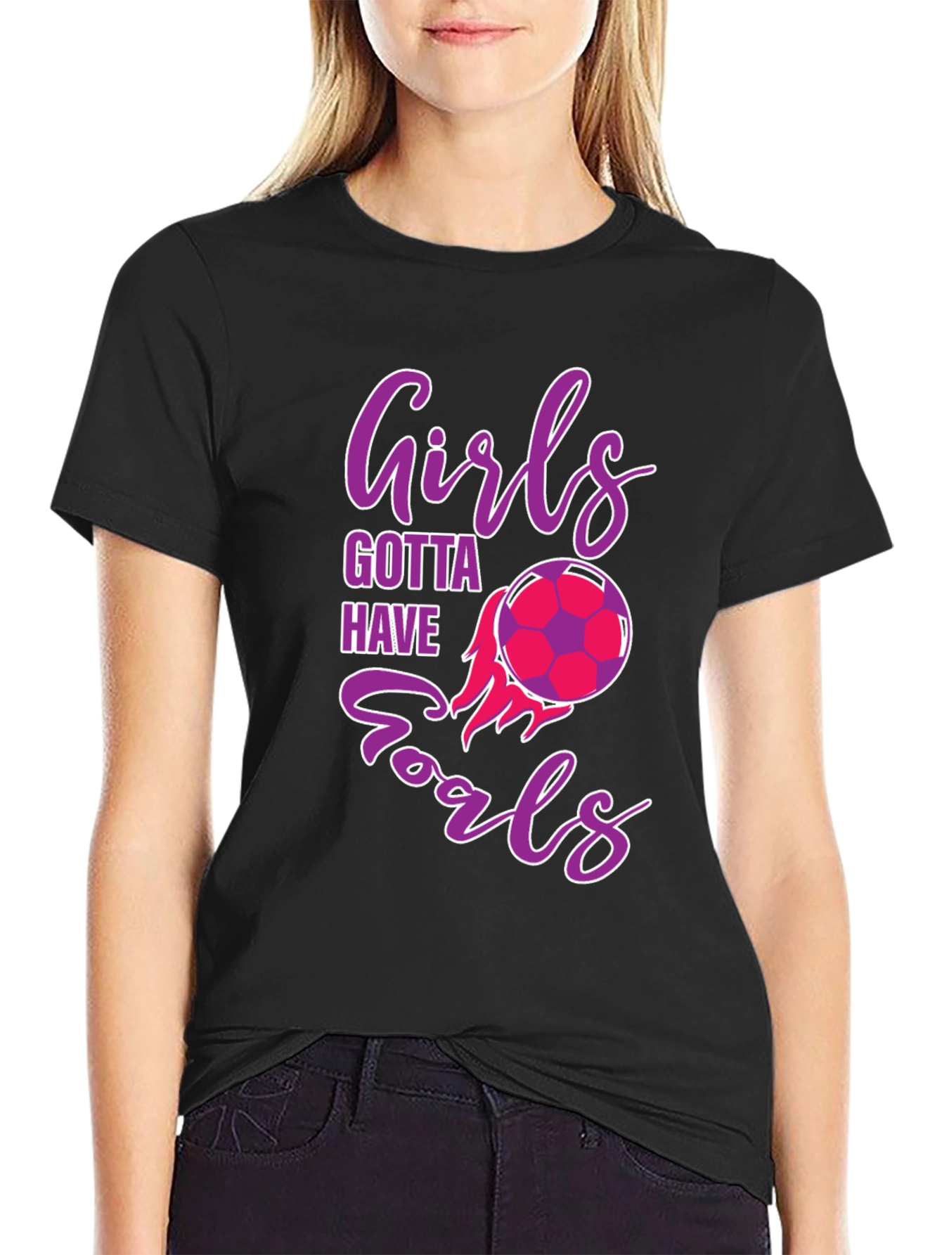 Girls Gotta Have Goals Soccer T-Shirt