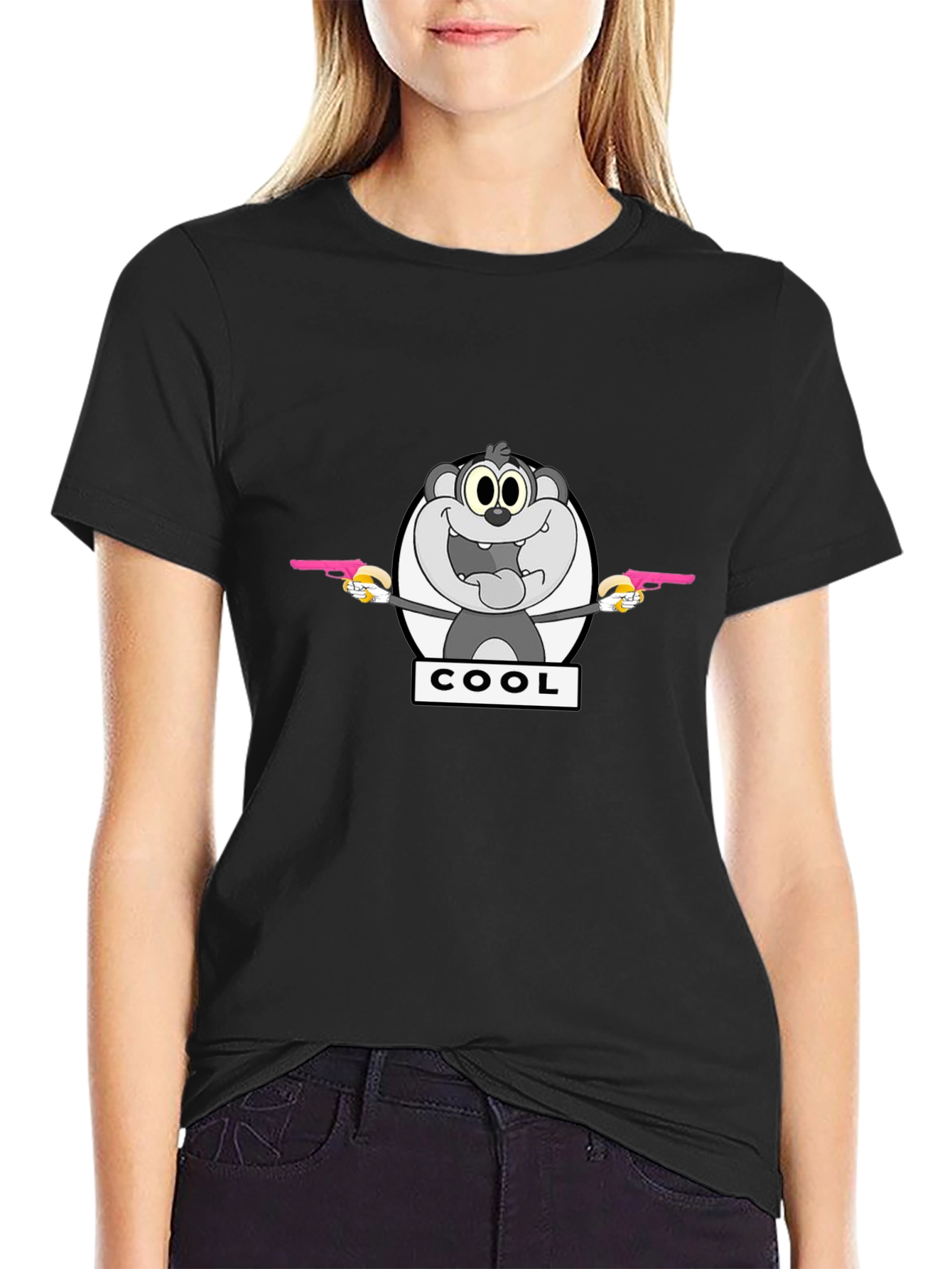 Cool Cartoon Character Graphic Tee