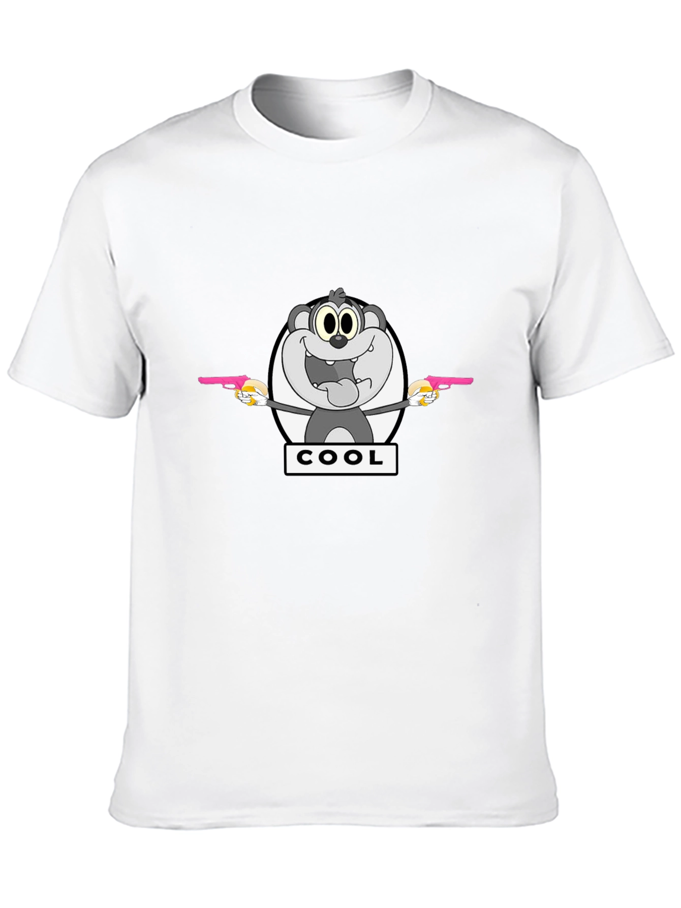 Cool Cartoon Character Graphic Tee