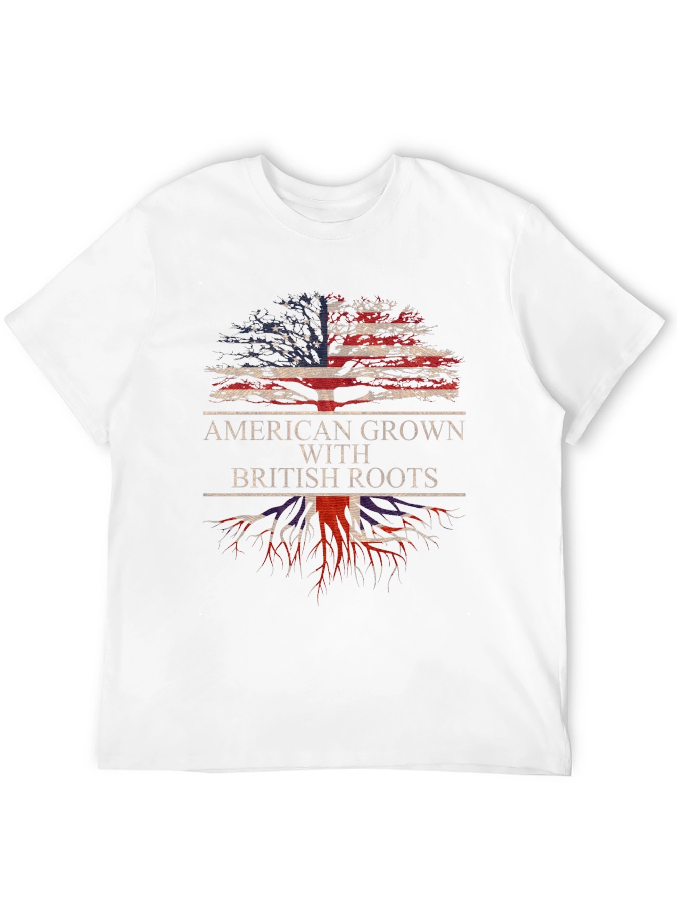 American Grown with British Roots T-Shirt