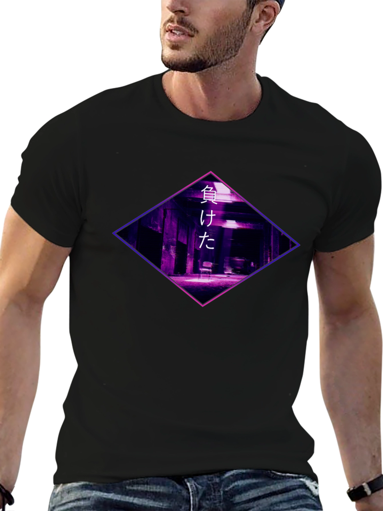 Aesthetic Japanese Graphic Tee - Darkwave Design