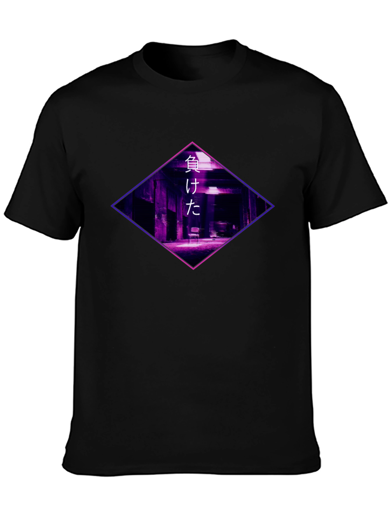 Aesthetic Japanese Graphic Tee - Darkwave Design