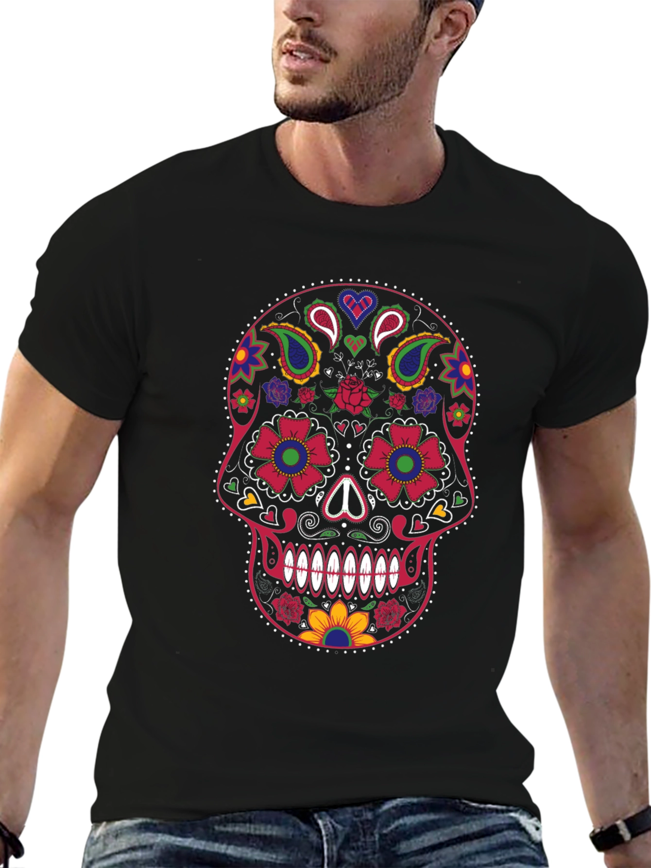 Sugar Skull T-Shirt - Day of the Dead