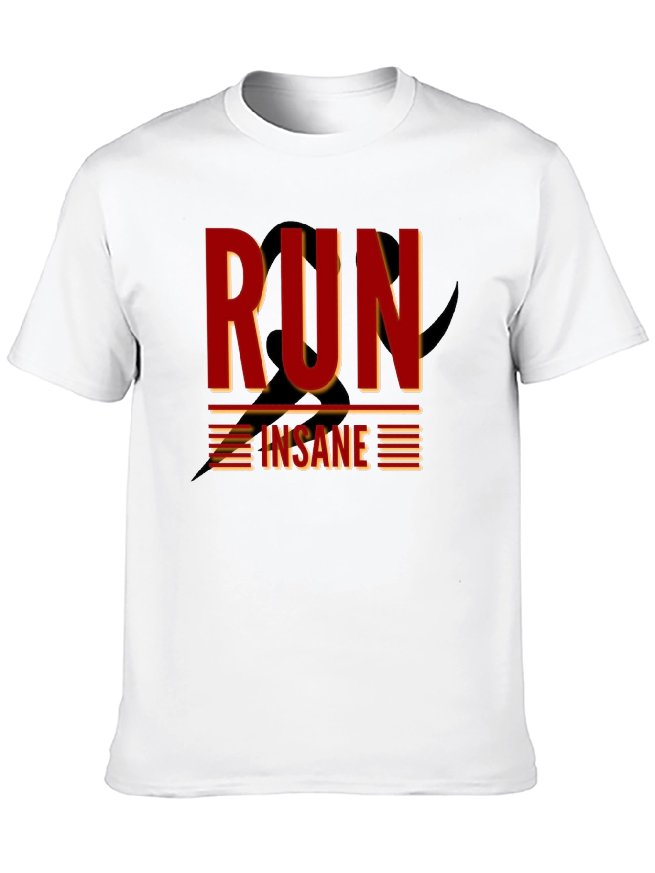 Run Insane Graphic T-Shirt - Dark