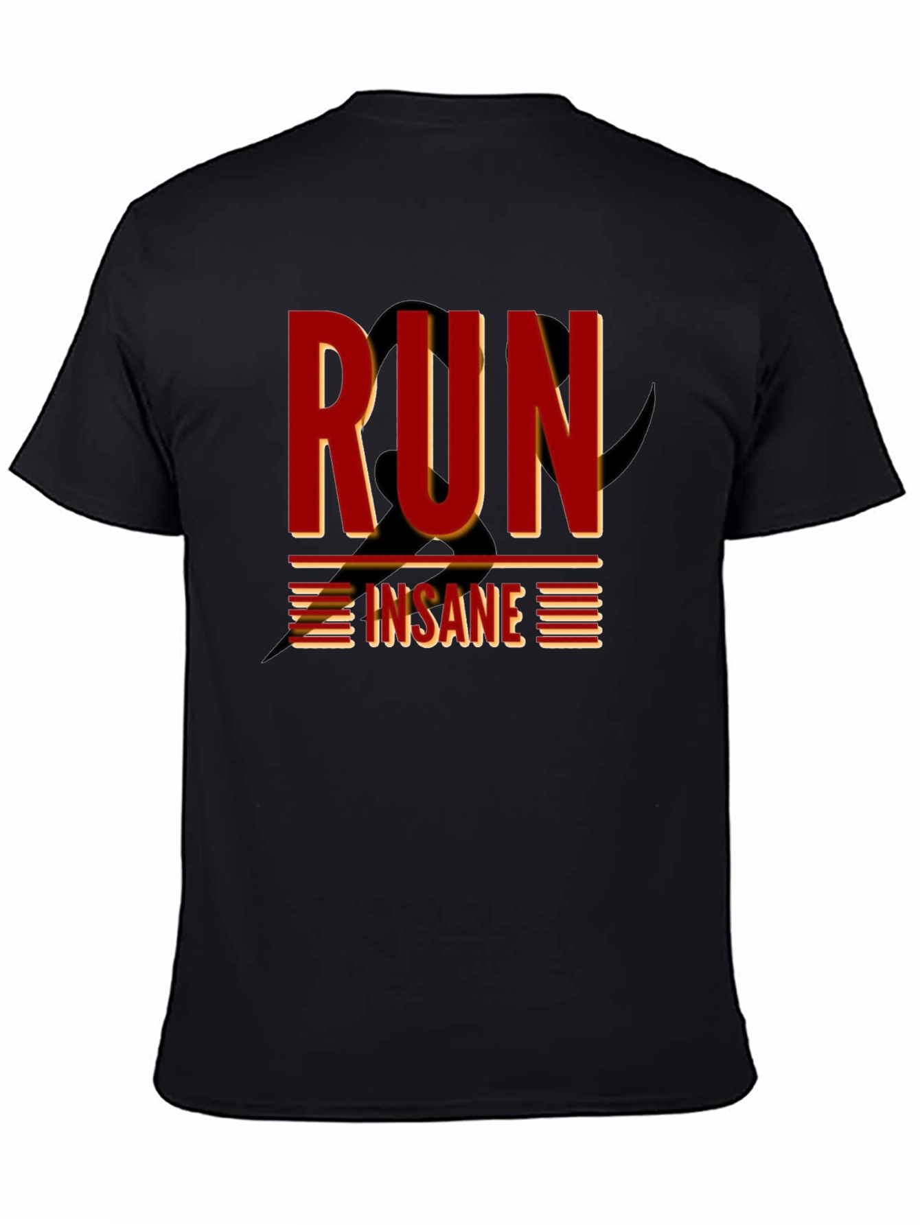 Run Insane Graphic T-Shirt - Dark
