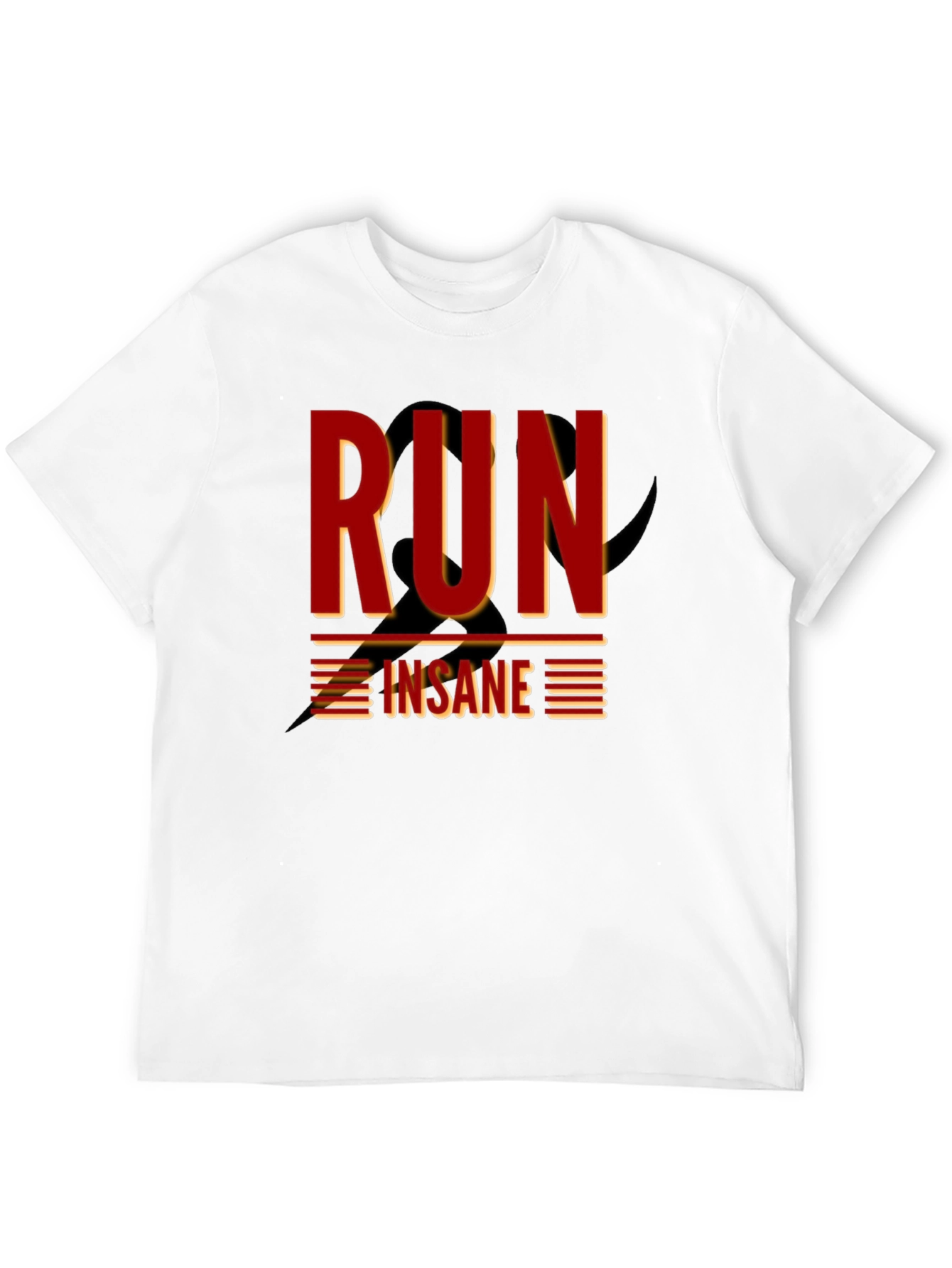 Run Insane Graphic T-Shirt - Dark