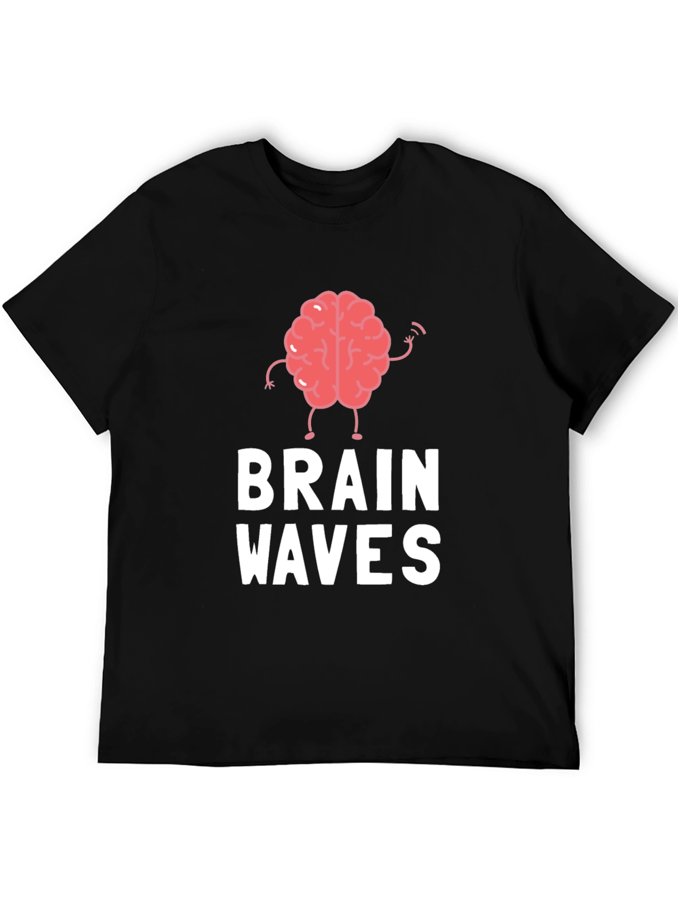 Brain Waves Graphic Tee - Funny T-Shirt