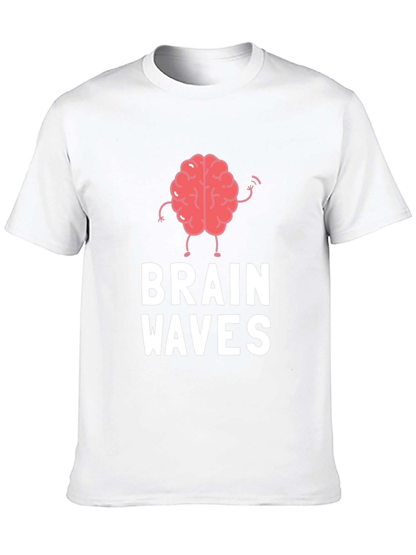 Brain Waves Graphic Tee - Funny T-Shirt