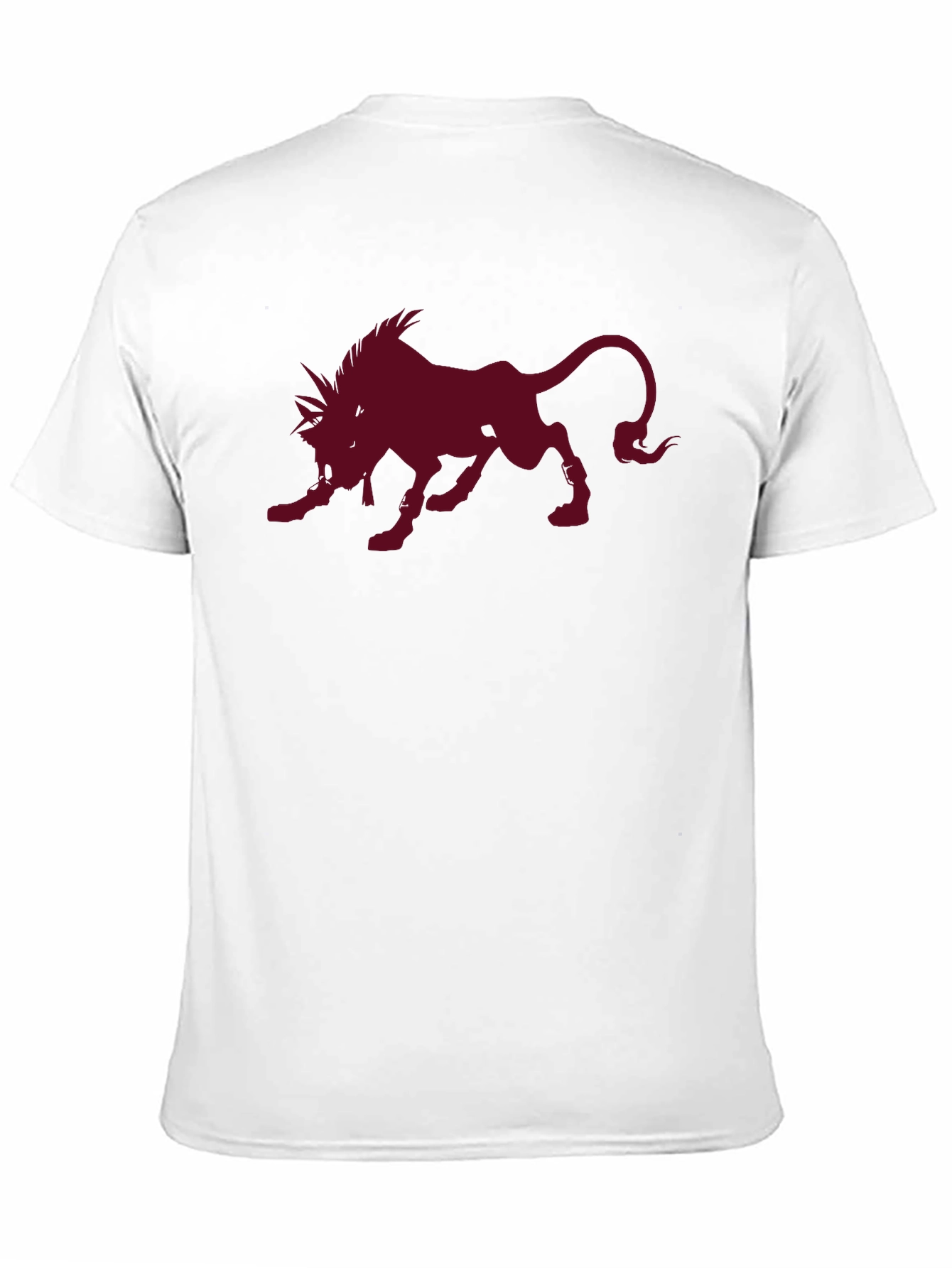 Red XIII Final Fantasy VII Black T-Shirt