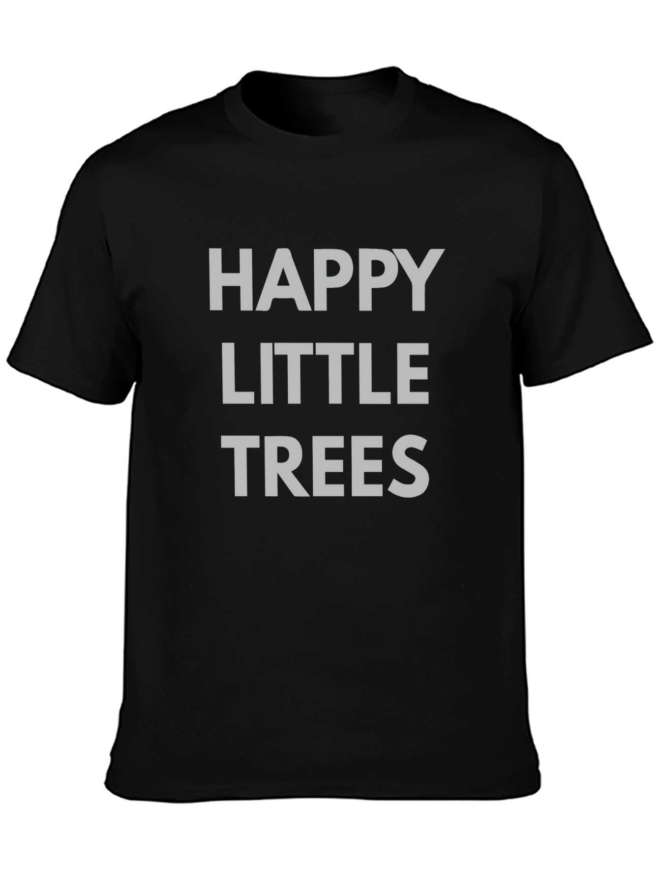 Happy Little Trees Graphic Tee - Unisex Casual Shirt