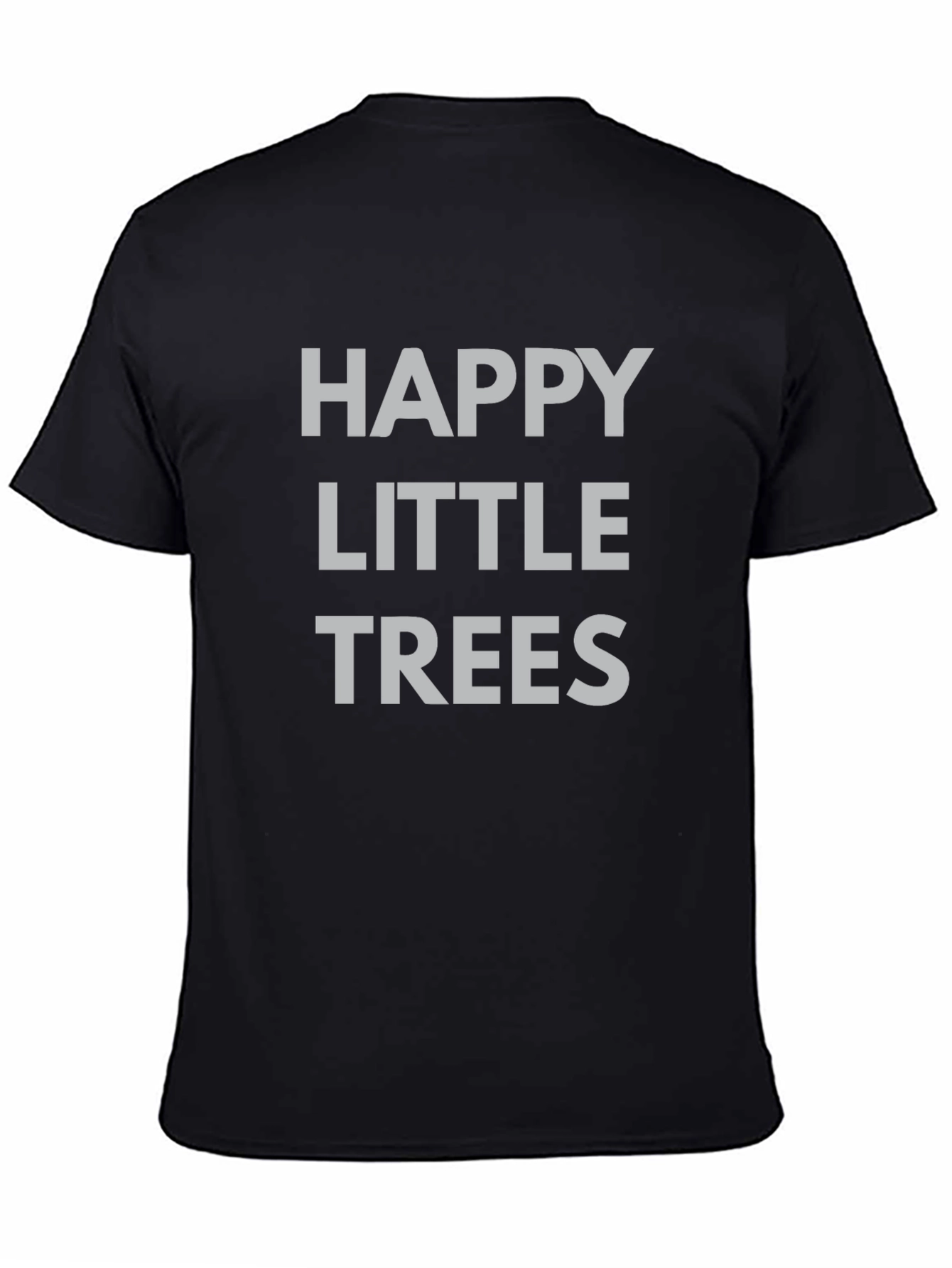 Happy Little Trees Graphic Tee - Unisex Casual Shirt